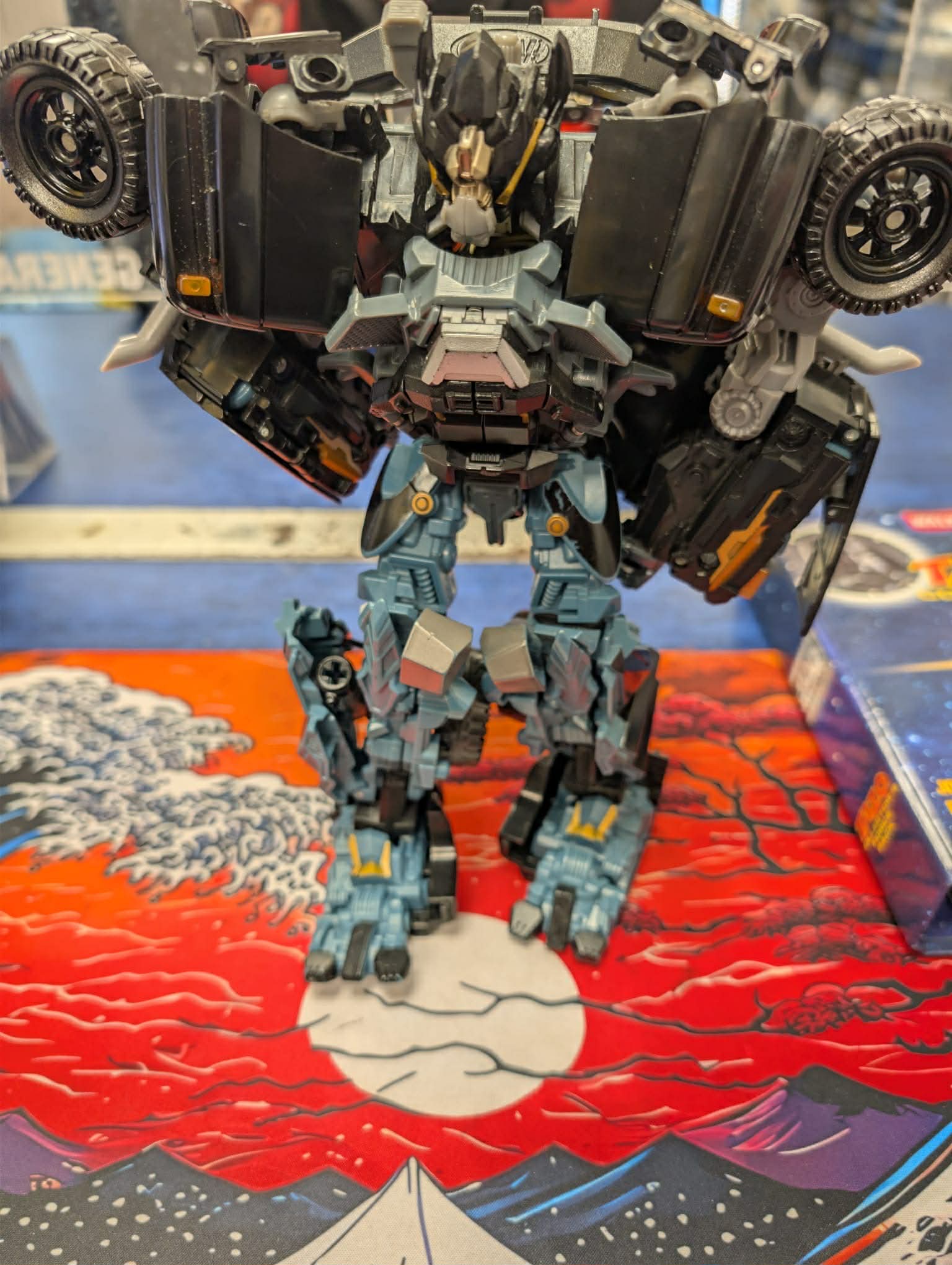 10" Transformers Leader Class Ironhide Action Figure Dark Of The Moon