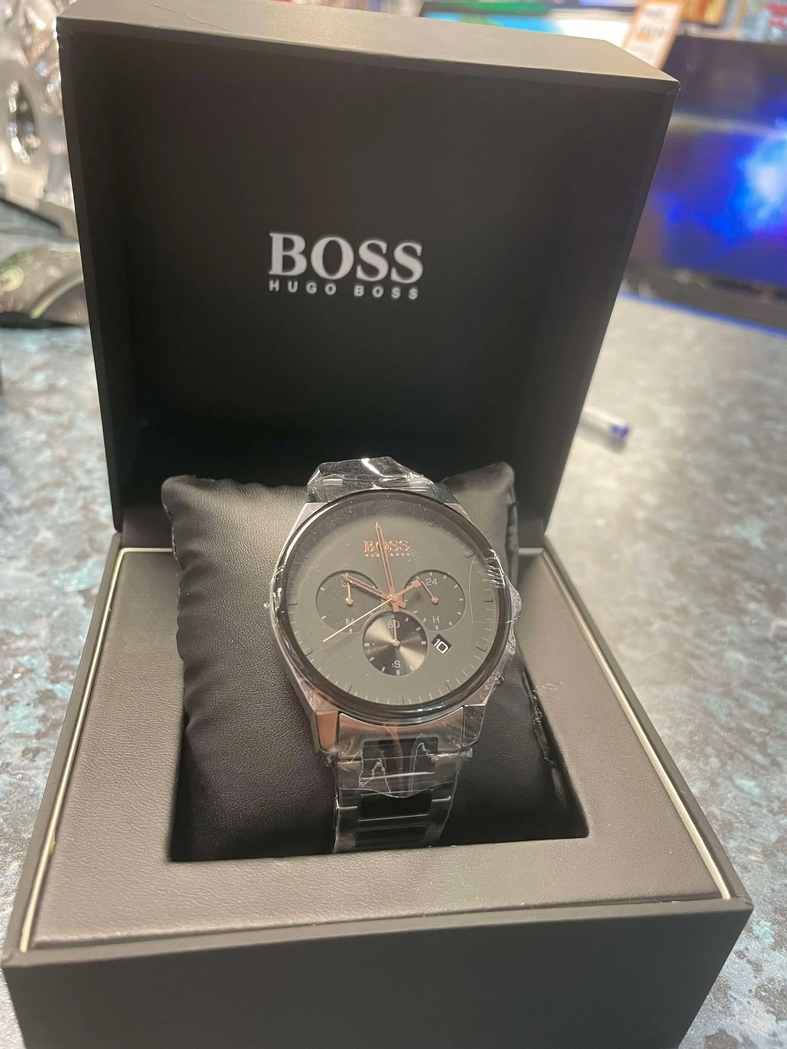 (1513814) Hugo Boss Men's Peak Chronometer Watch