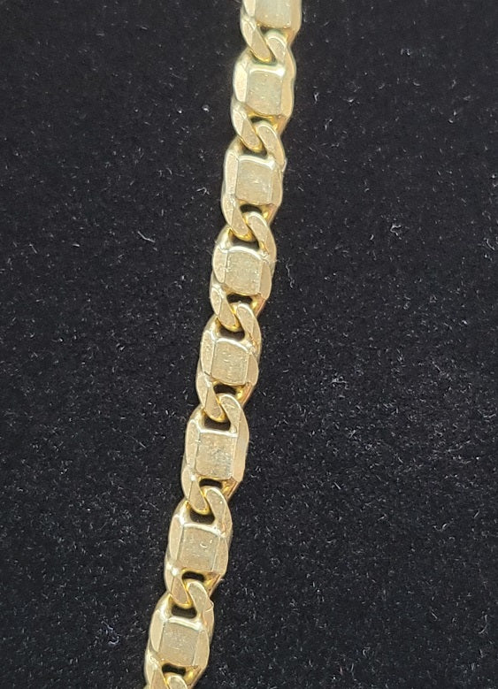 18ct Yellow Gold Anchor Link Chain - 31.49G - 23" - Hallmarked - Image 2