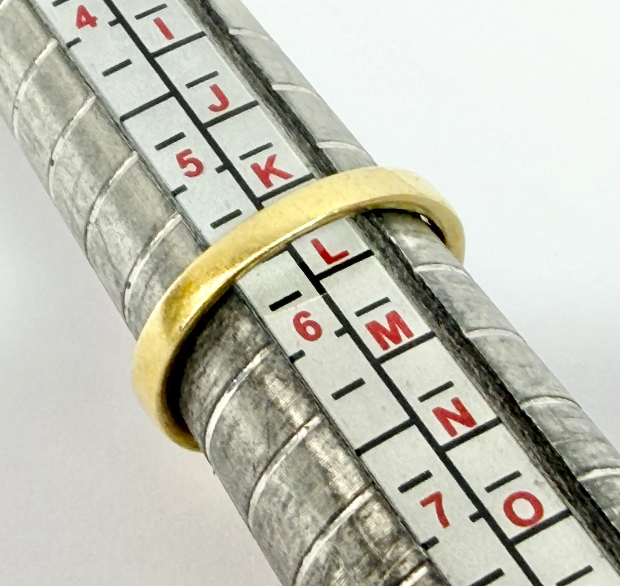 18ct yellow gold green & diamond K 1/2 - Image 4