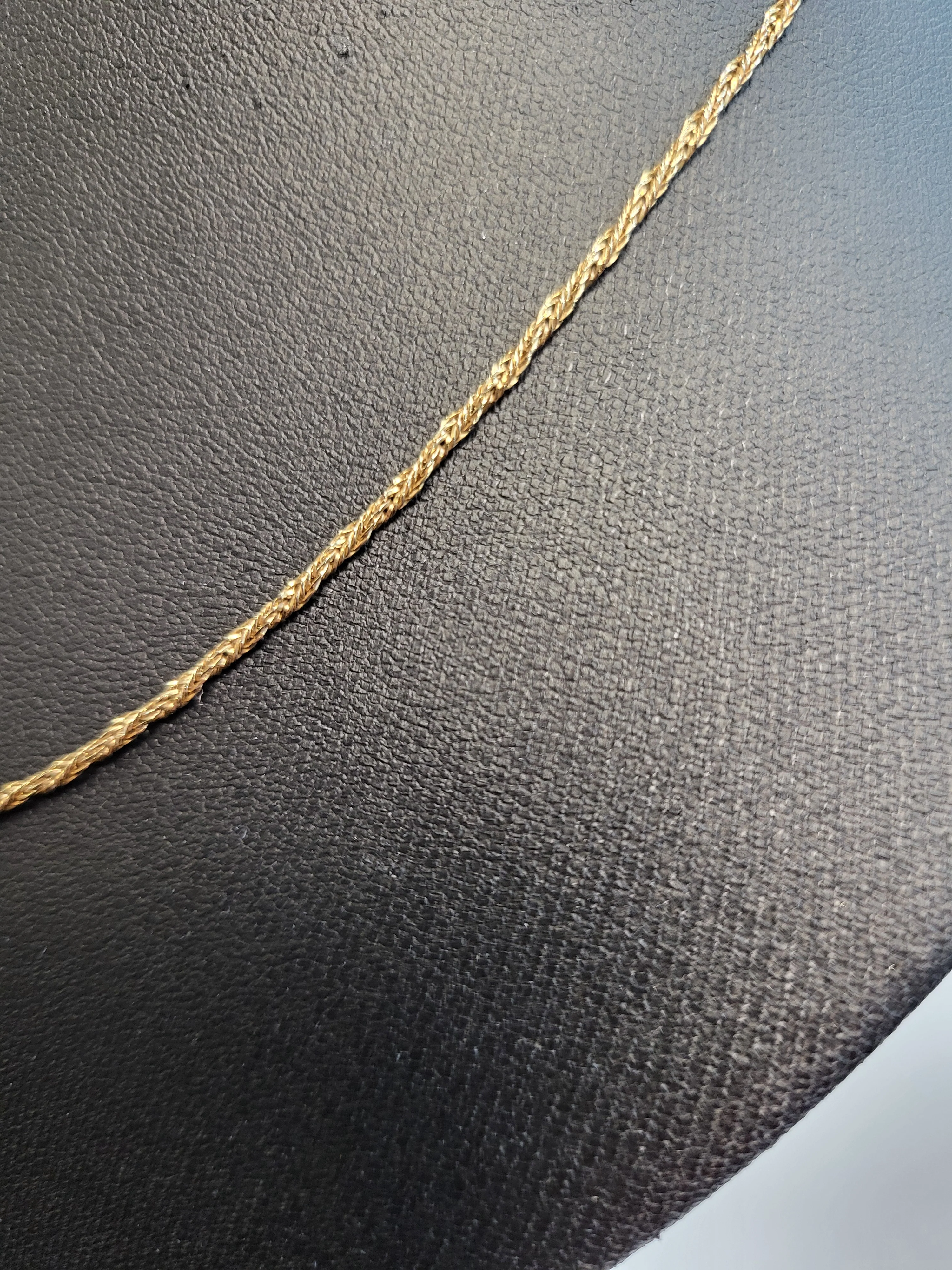 18ct Yellow Gold Rope Chain - 18" - 2.61G - Image 2