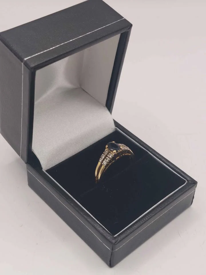 (750 Hallmarked&Tested) 18ct, 3.9G Gold Diamond Ring, Size N - Image 3