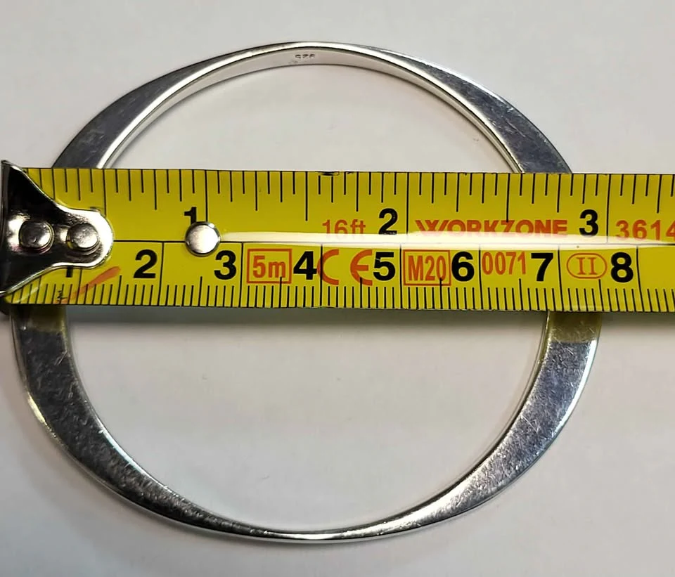 925 silver Bangle - 24.31G - Image 3