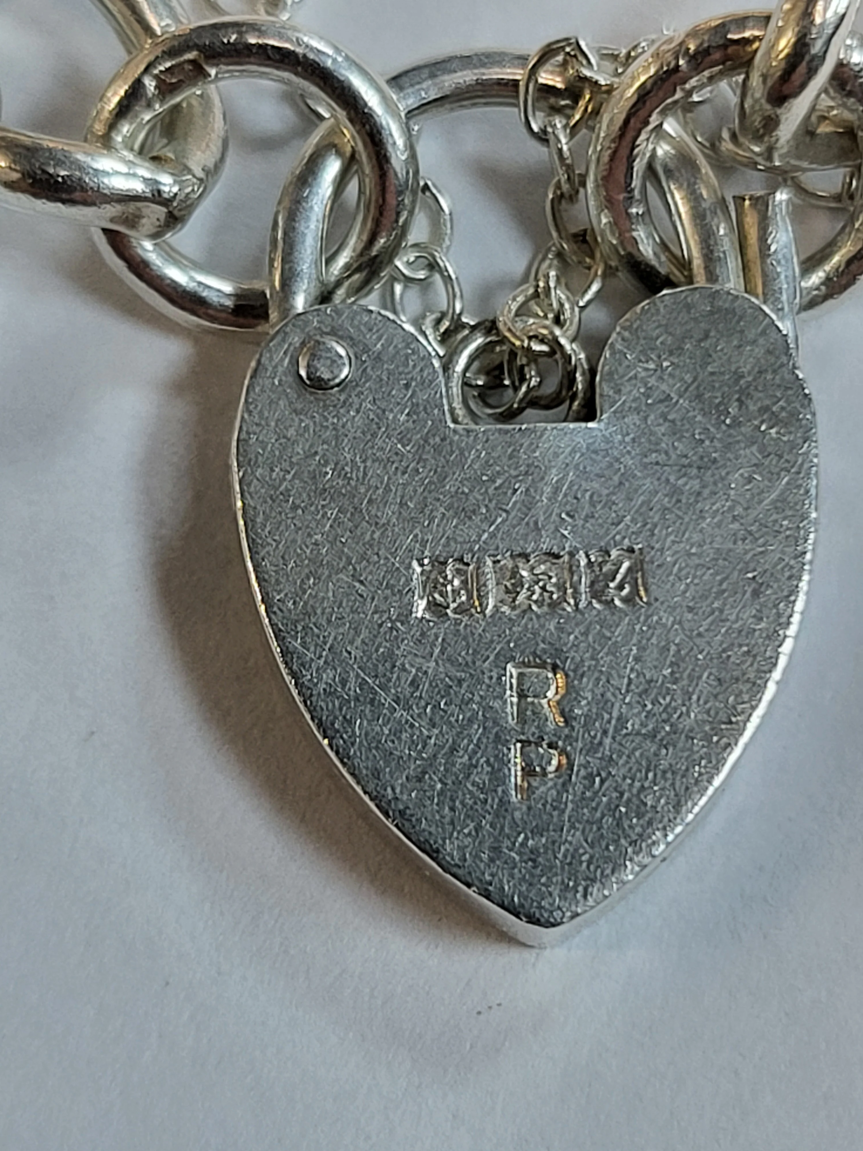 925 Silver Charm Bracelet - 43.21g - Image 3