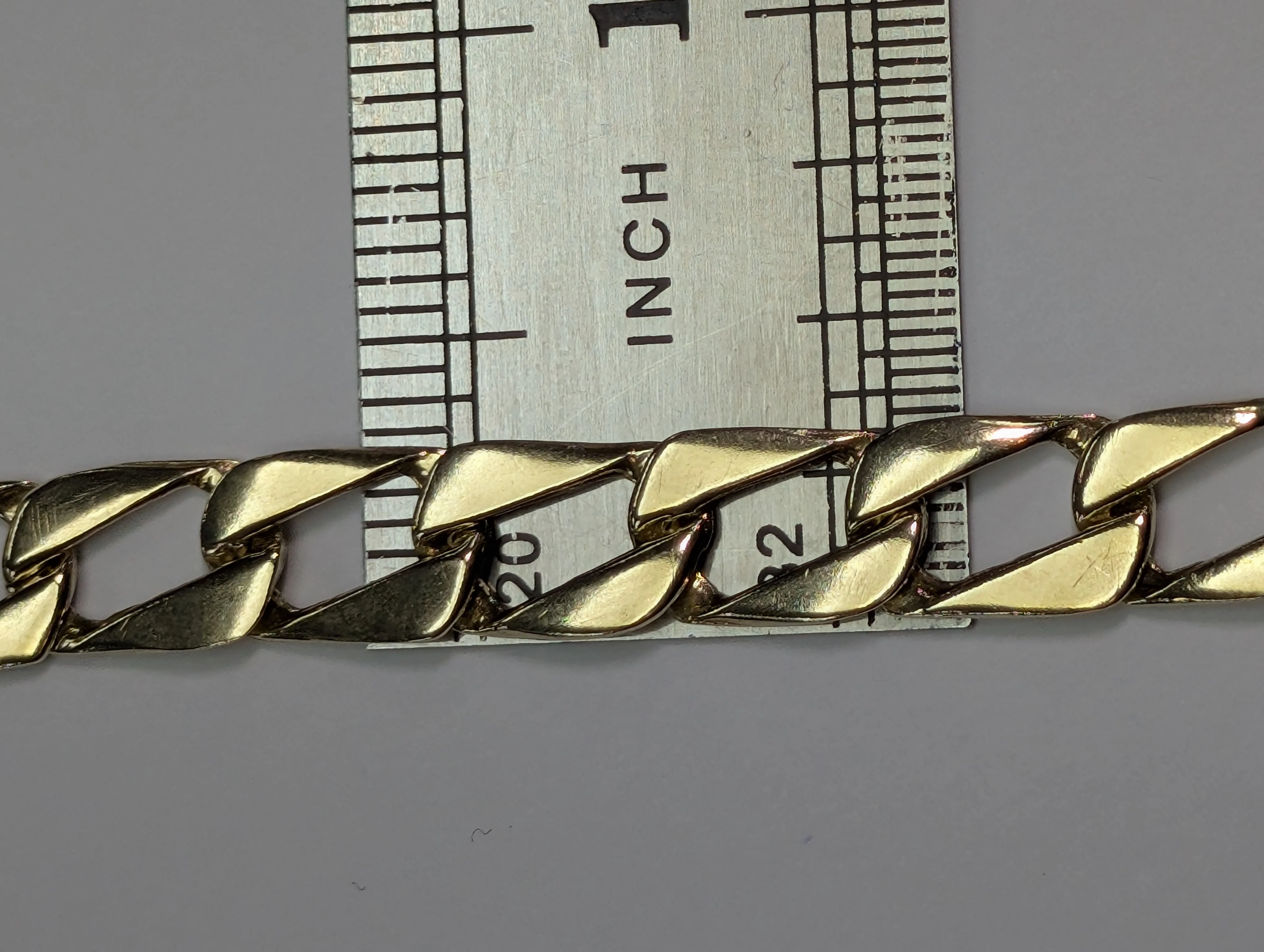 9ct Gold 8” Bracelet - Image 4