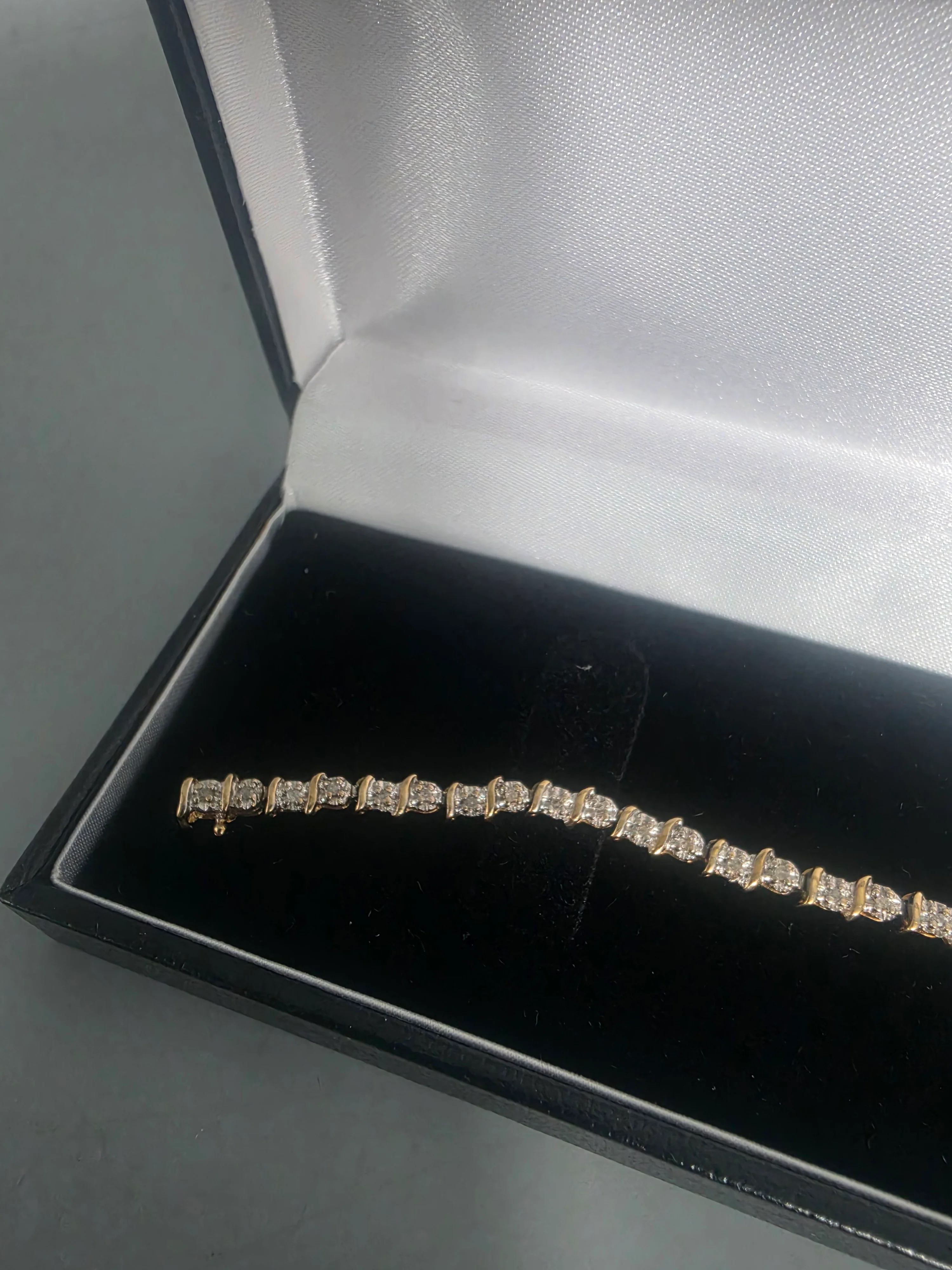 9ct Gold B/Let 375 5.3G 8'' in Length - Image 2