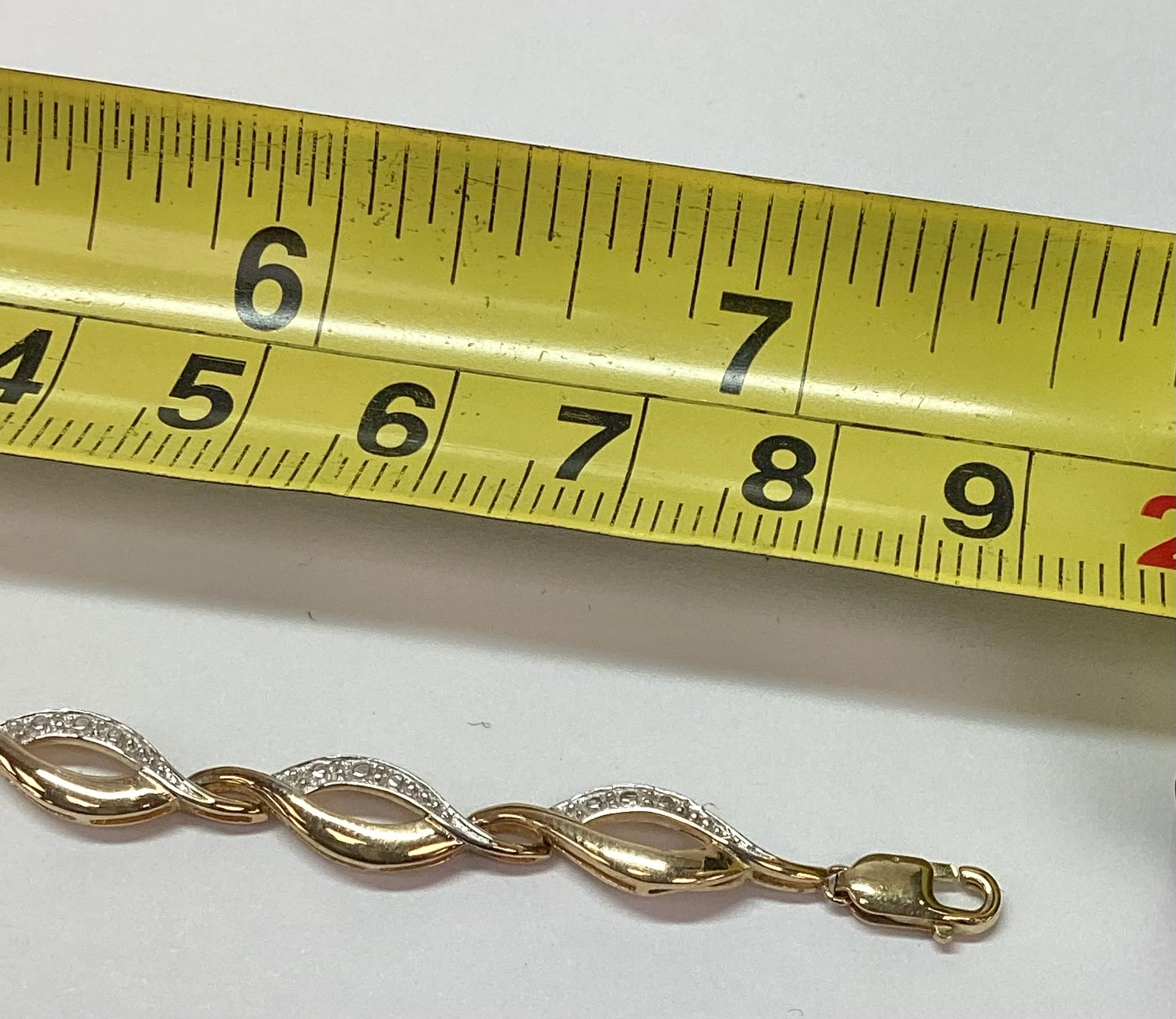 9CT Gold Bracelet - Image 3