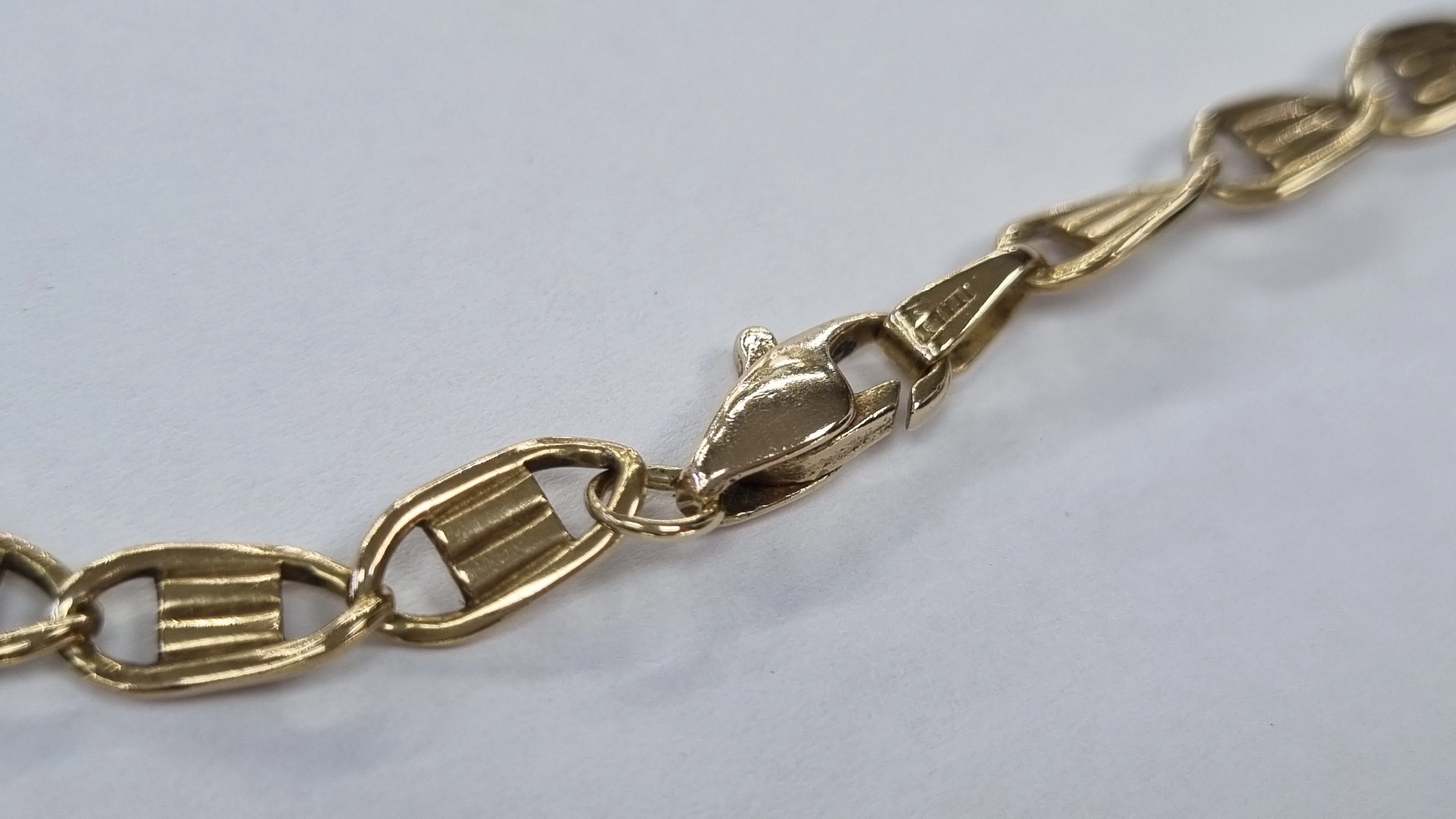 9ct Gold Chain 18" - Image 2