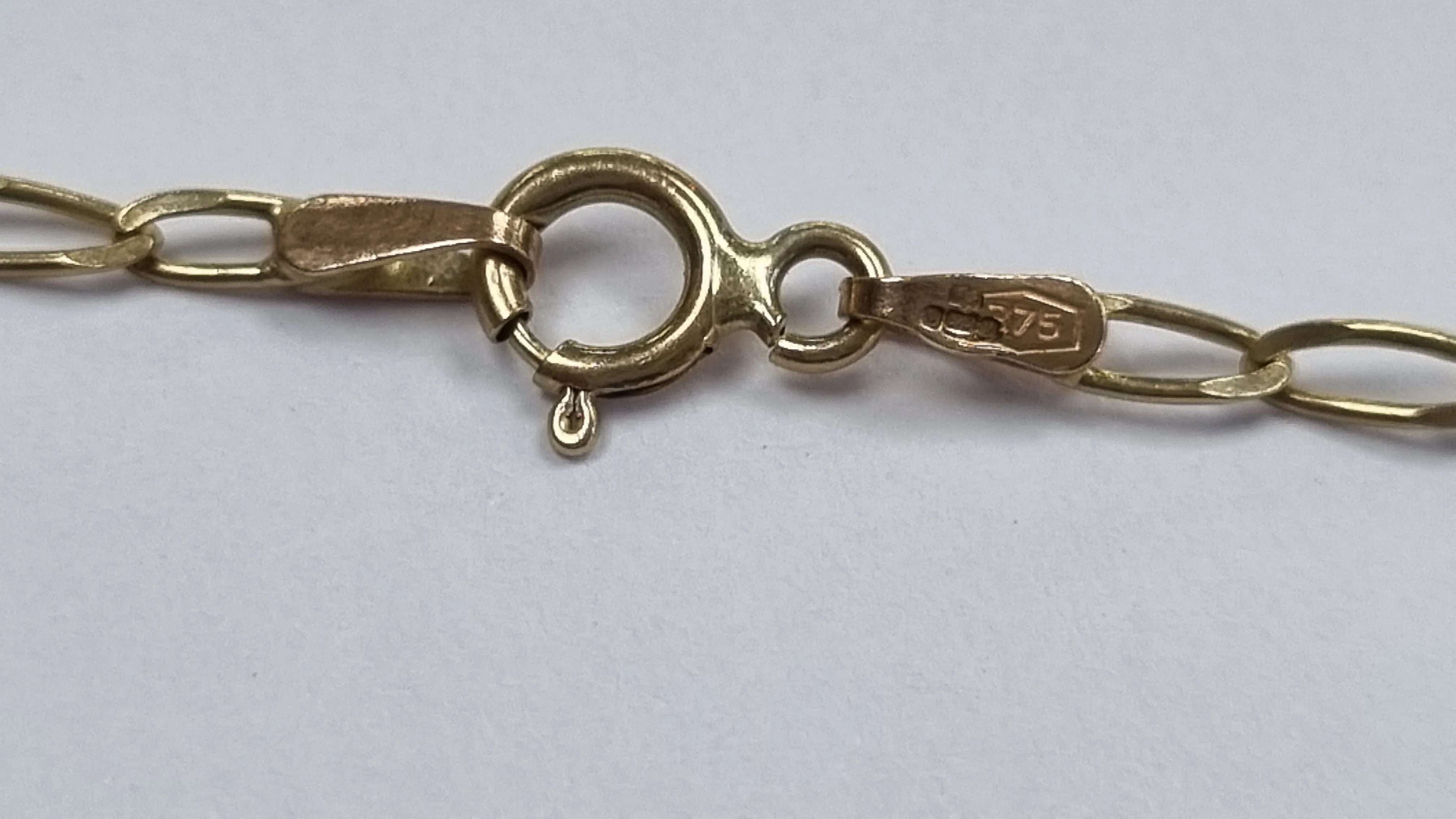 9ct Gold Chain 18" - Image 3
