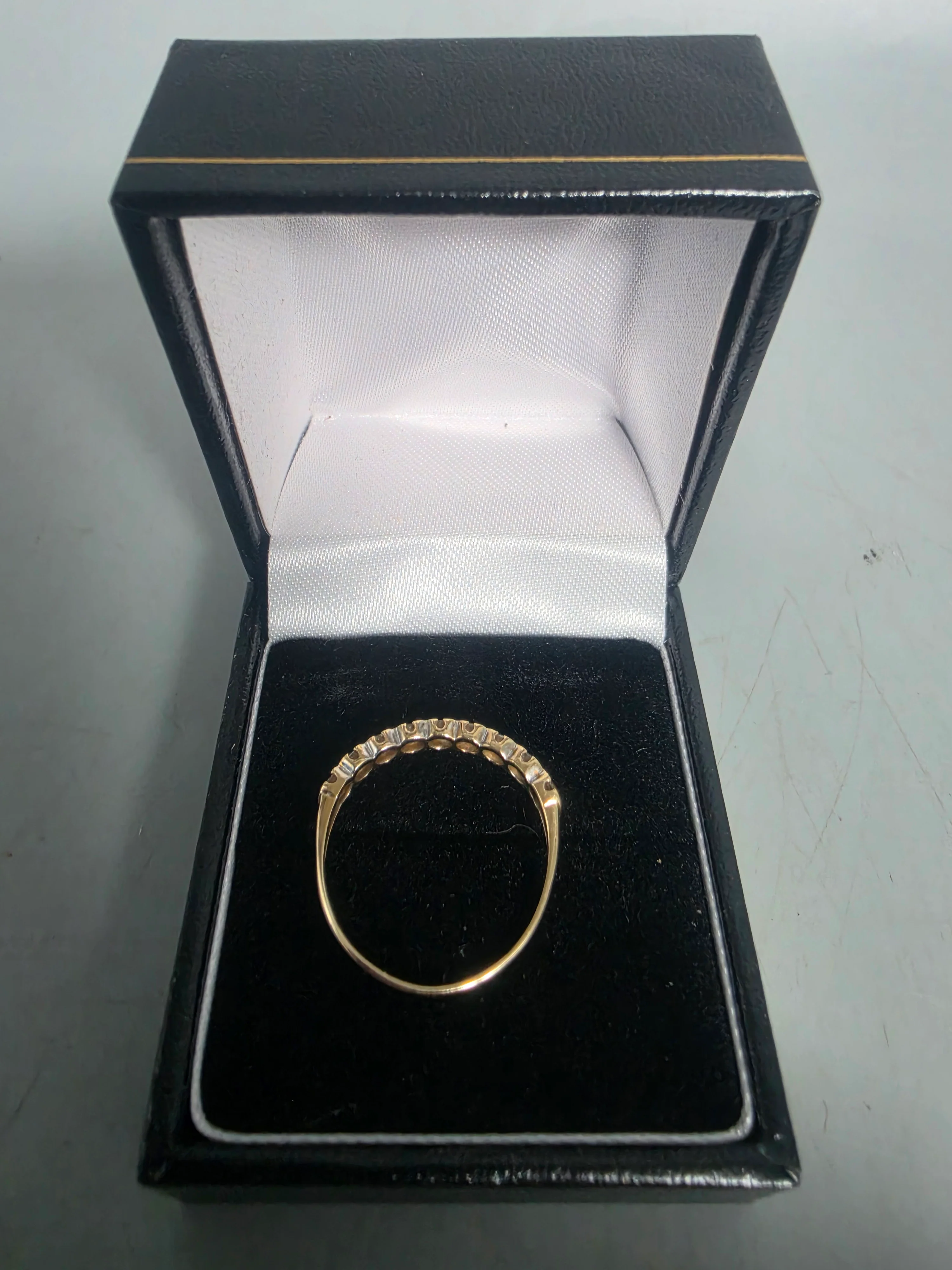 9ct Gold Ring 1.6G Size Q - Image 3