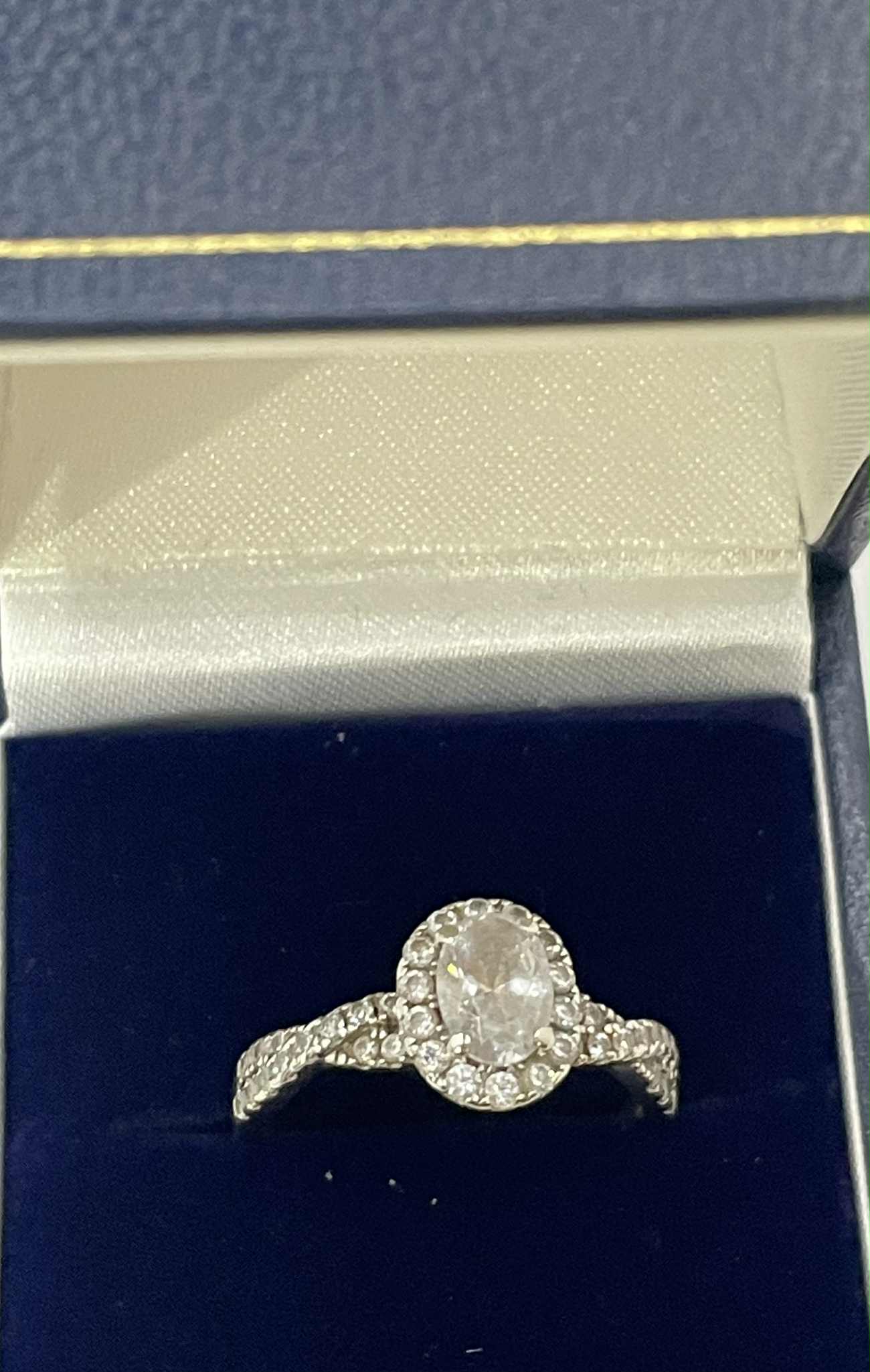 9ct gold ring -O - Image 2