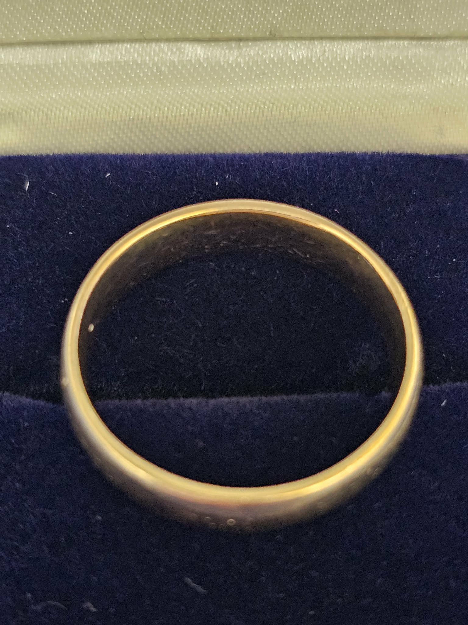 9ct Gold Ring (Size T) Apx 4.8g - Image 2