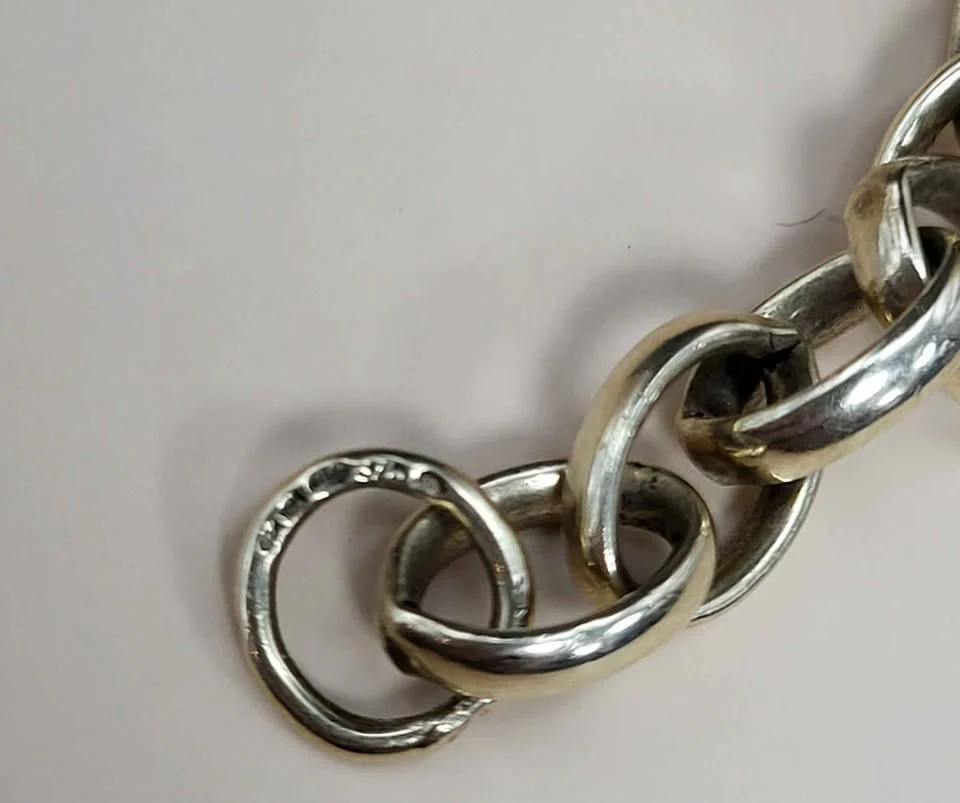 9ct Yellow Gold Belcher Chain - 25.3G - 21" - Hallmarked - Image 4