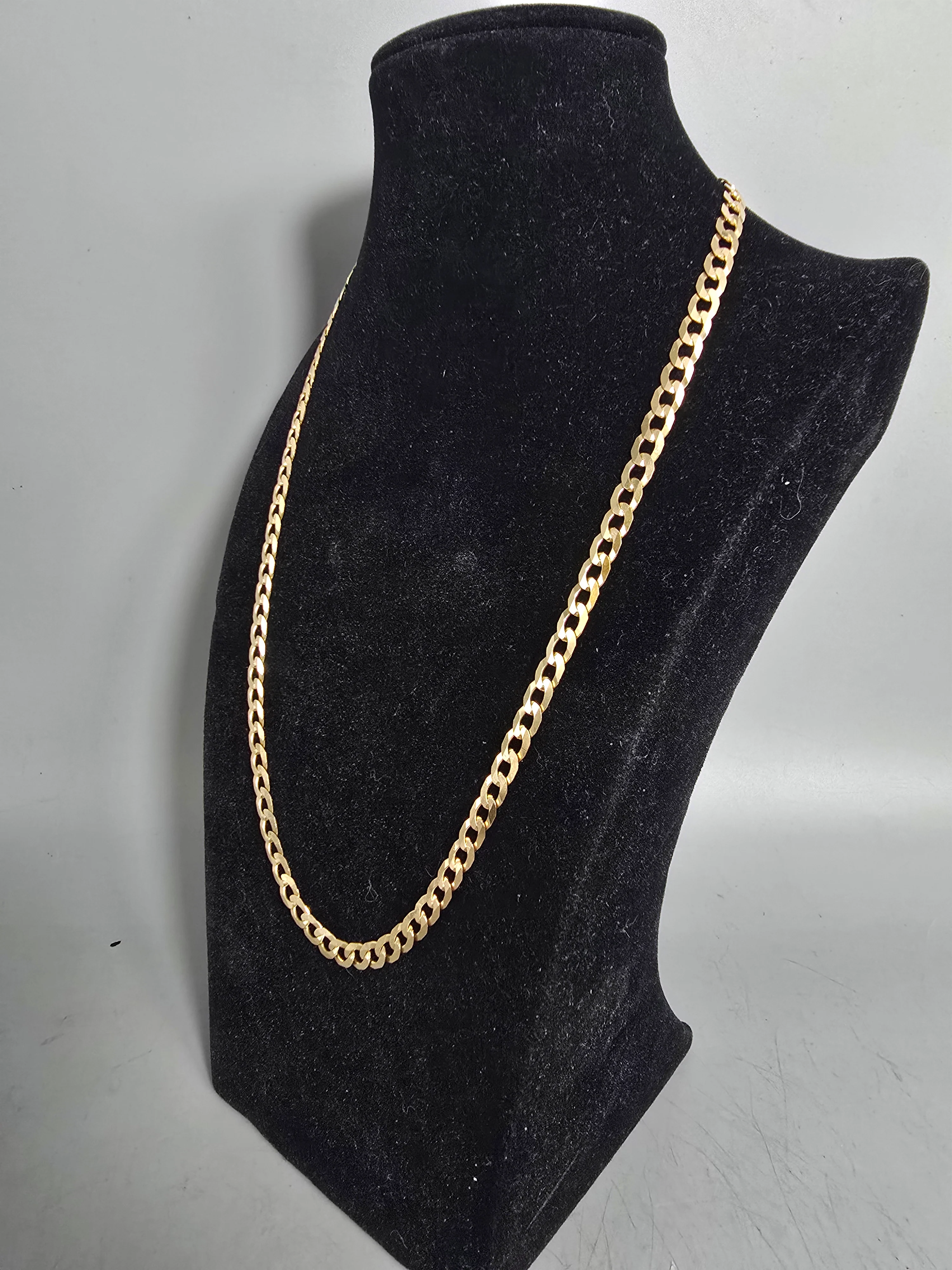 9ct yellow gold chain 20" 15g 20'' in Length - Image 2