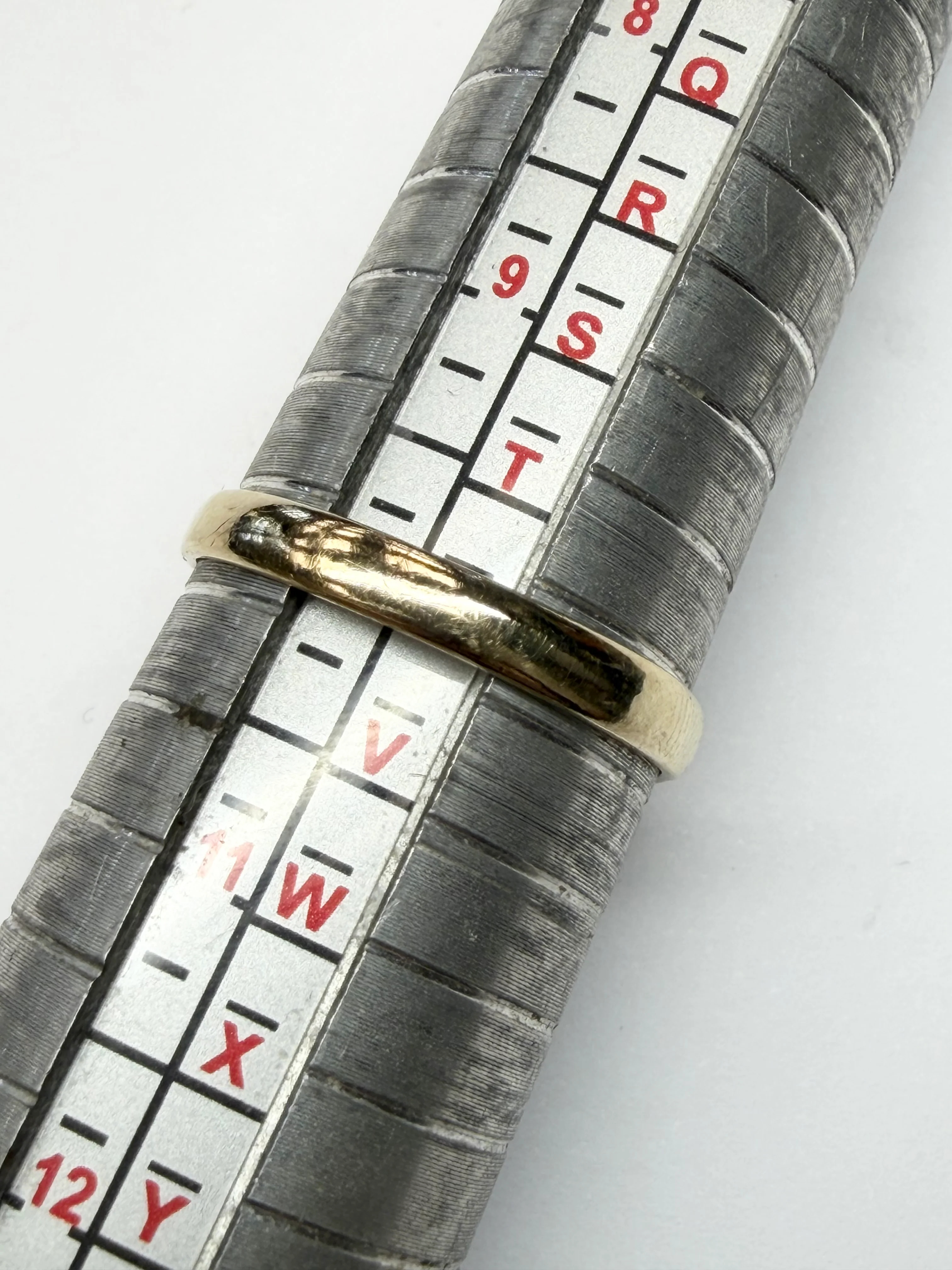 9ct yellow gold tigers eye signet ring Size U - Image 4