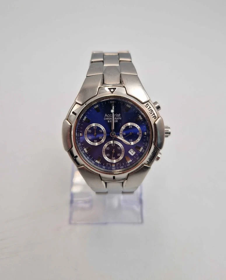 Accurist Signsture 41mm Stainless Steel Mens Watch - Image 2