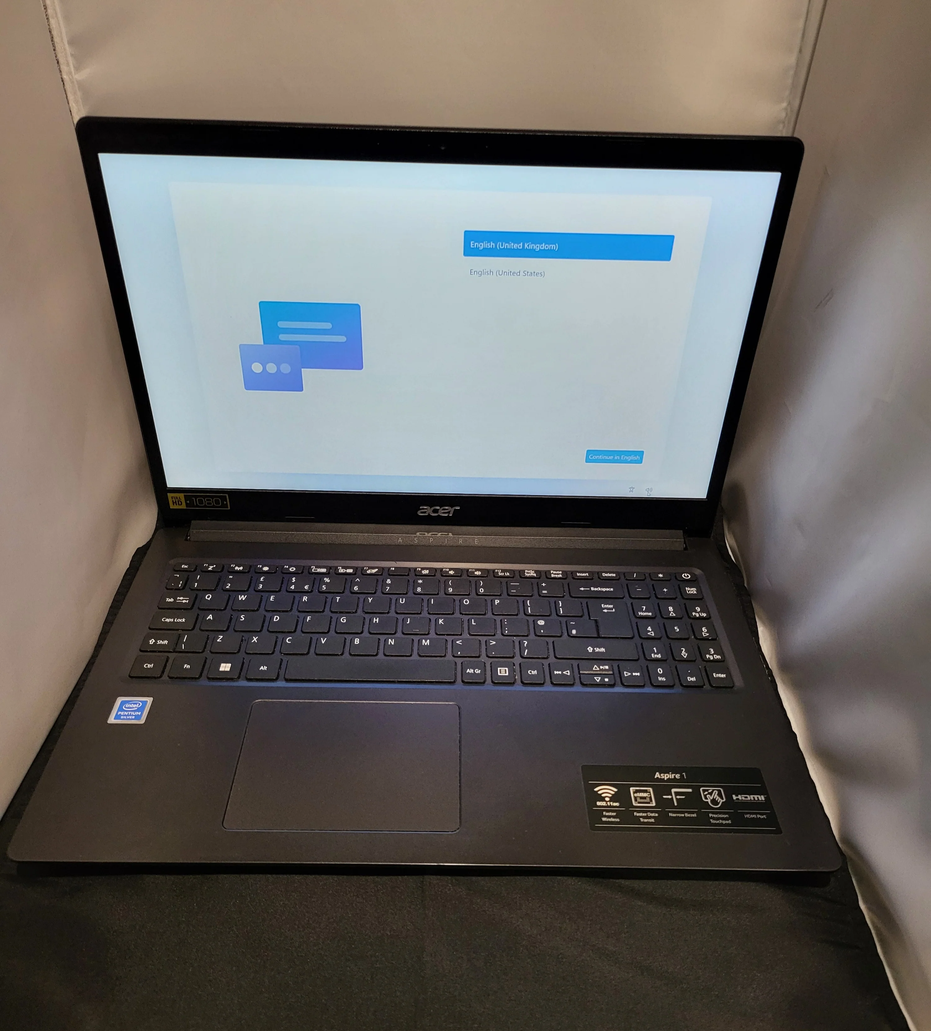 Acer Aspire 1 A115-31-P8NE, Windows 11, 8GB Ram, 128GB SSD, Intel Pentium Silver N5030