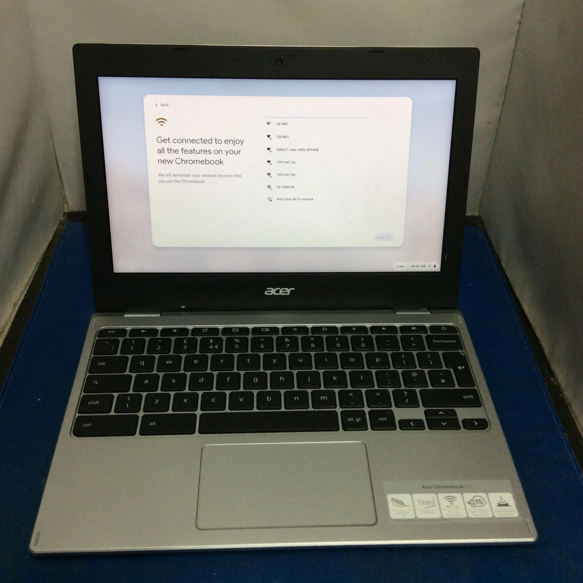 Acer Chromebook 311 11" 4GB Ram, 64GB Storage