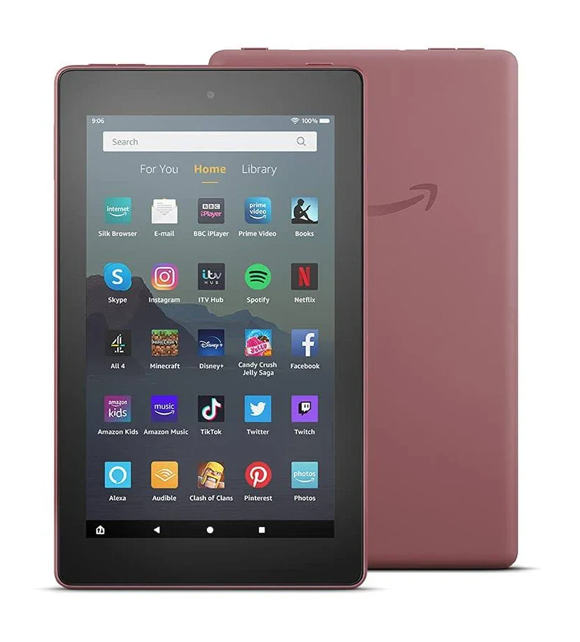 Amazon Fire 7 Tablet 9th Generation Red - Image 2