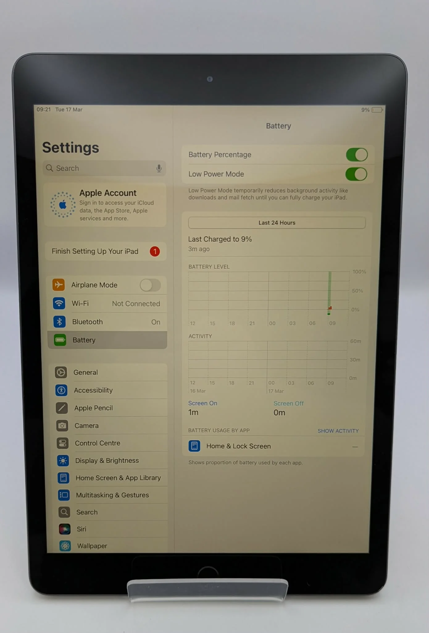 Apple iPad 7th Gen (A2197) 10.2" 128GB - Space Grey, WiFi. 97% Battery Health - Image 4