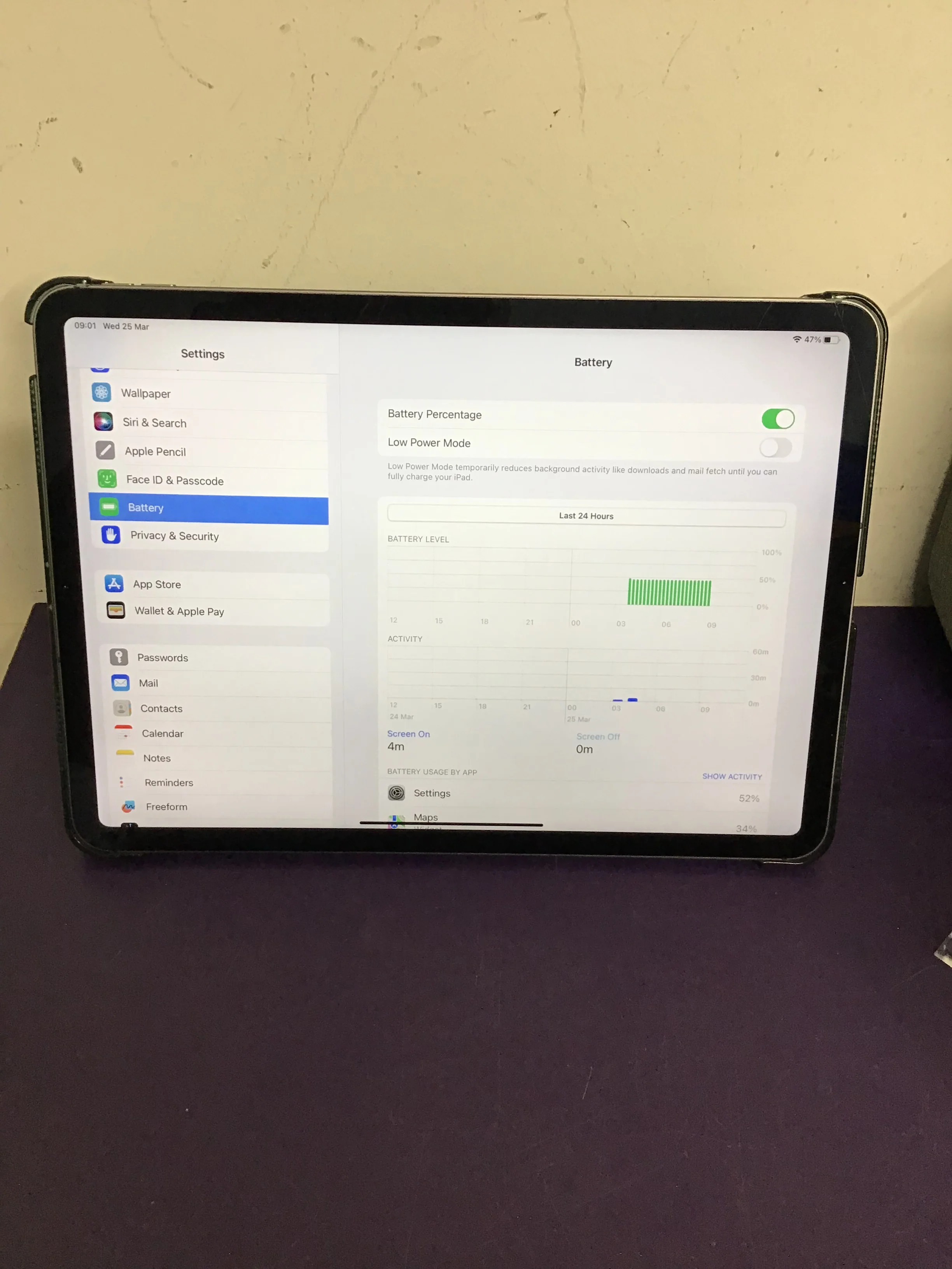 Apple iPad Pro 11" 2nd Gen (A2230) 128GB - Space Grey, Unlocked B - Image 2
