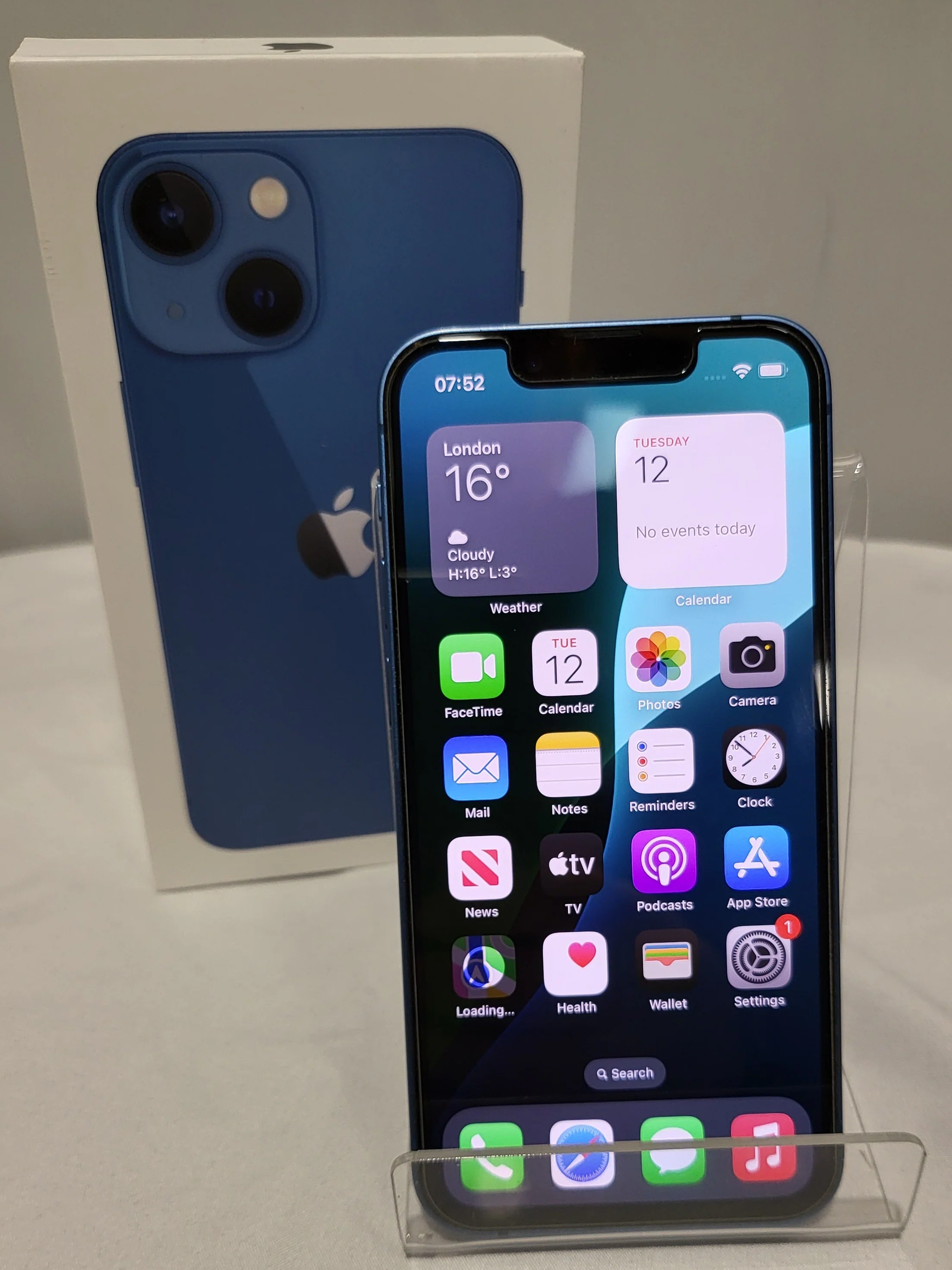 Apple iPhone 13 Mini - Blue, 128GB, Unlocked