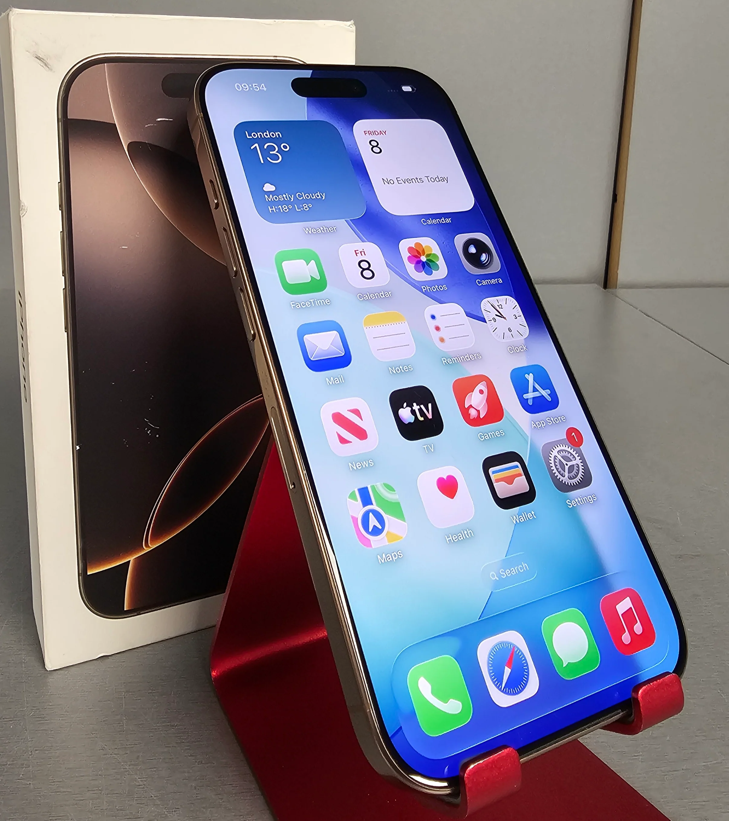 Apple iPhone 16 Pro 128GB Desert Titanium, Unlocked - Image 2