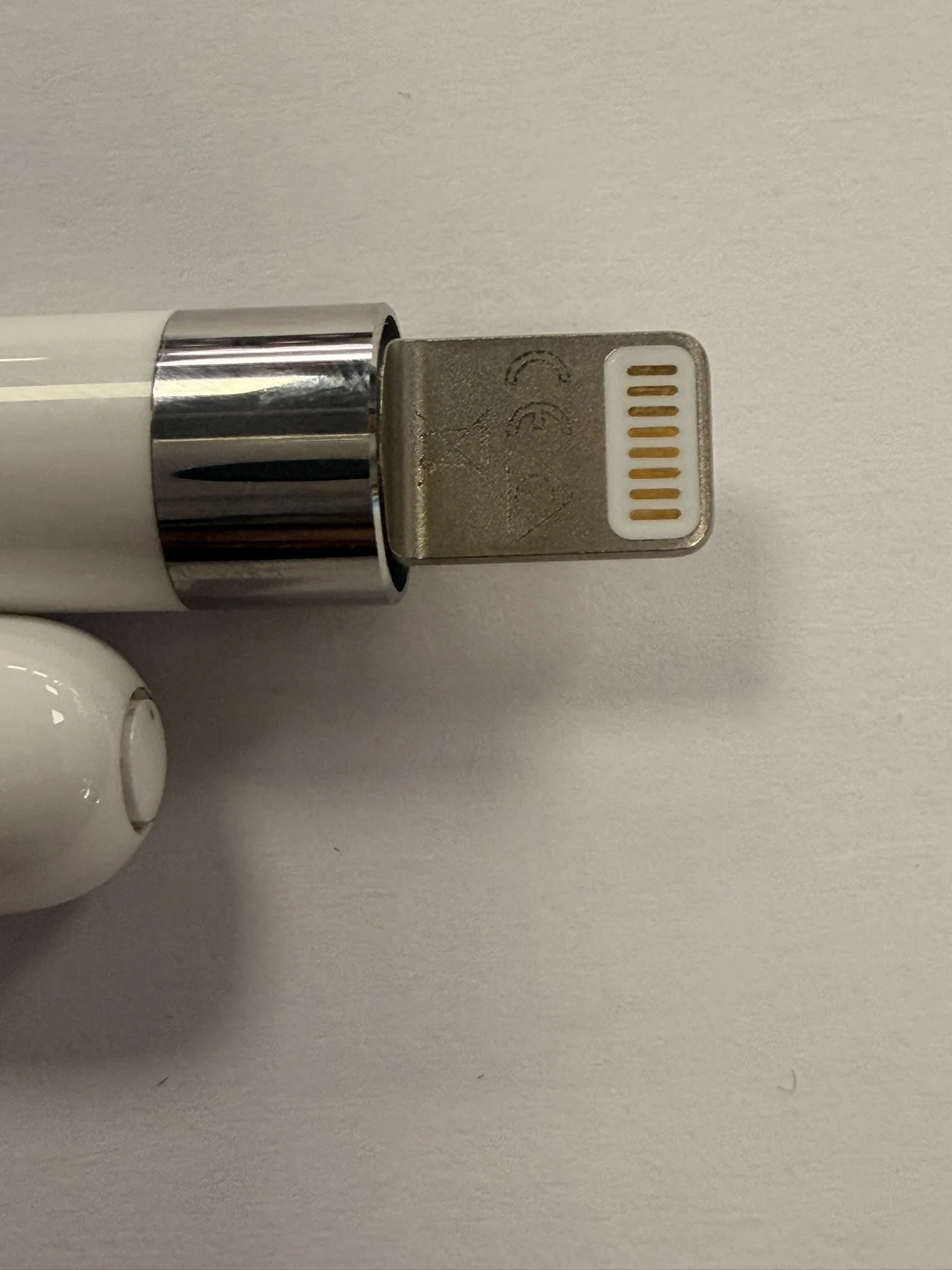 Apple Pencil (A1603) With Lightning Adapter - Image 3