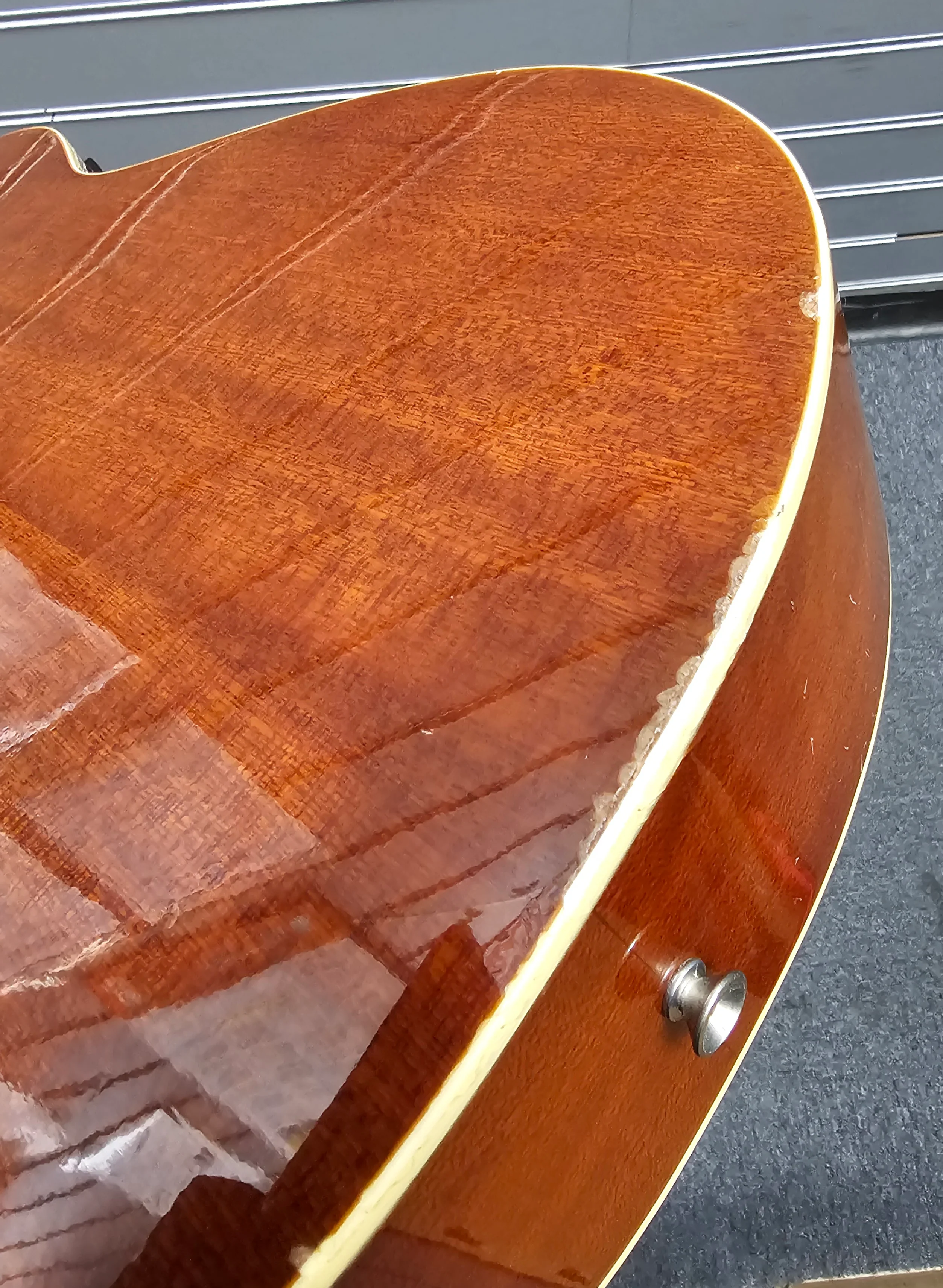 ** May Bank Holiday Sale ** Aria AFN-15CE Prodigy Series Acoustic Electric Guitar - Orange - Image 4
