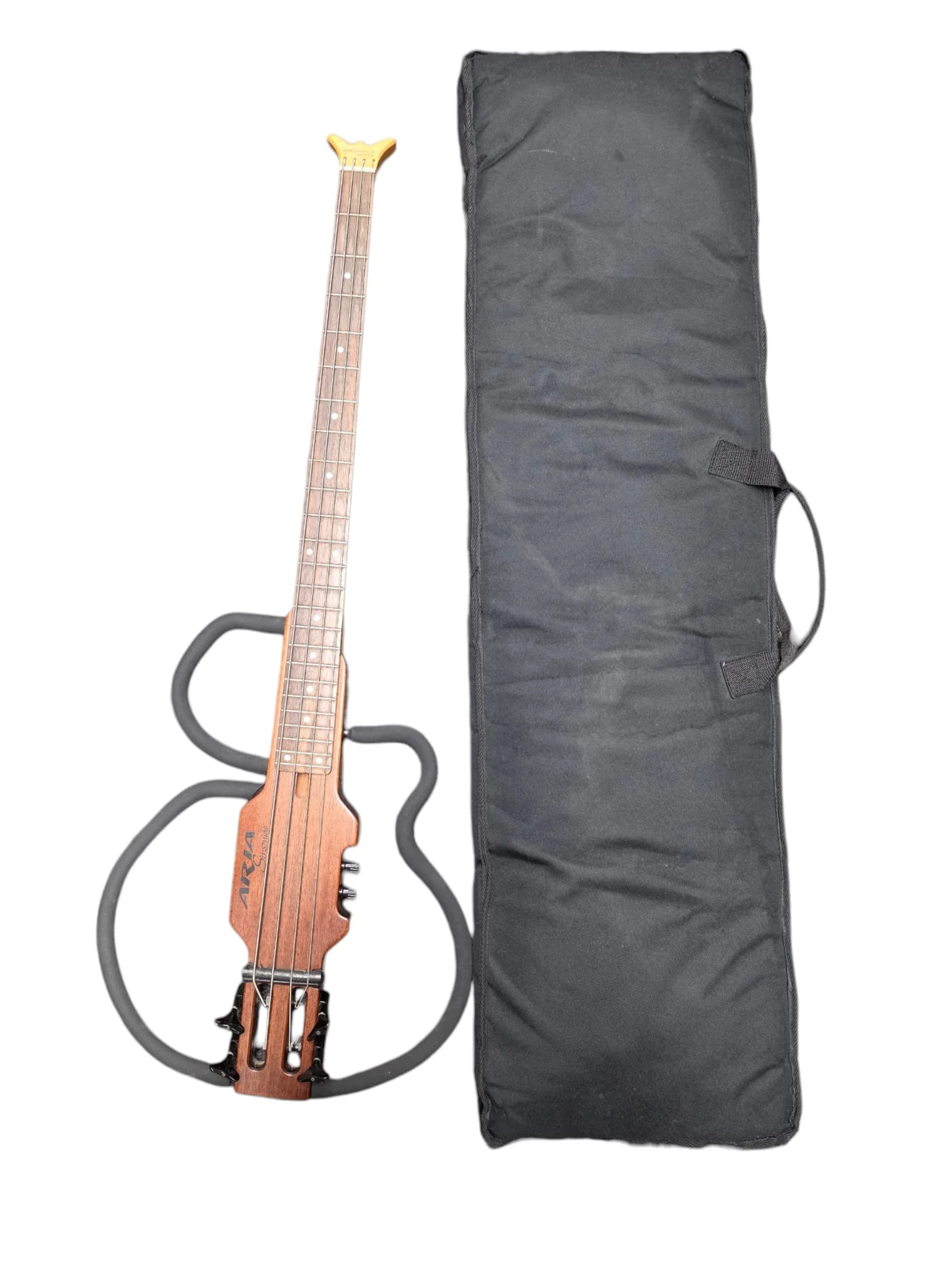 Aria Sinsonido Silent Fretless Bass - Image 2