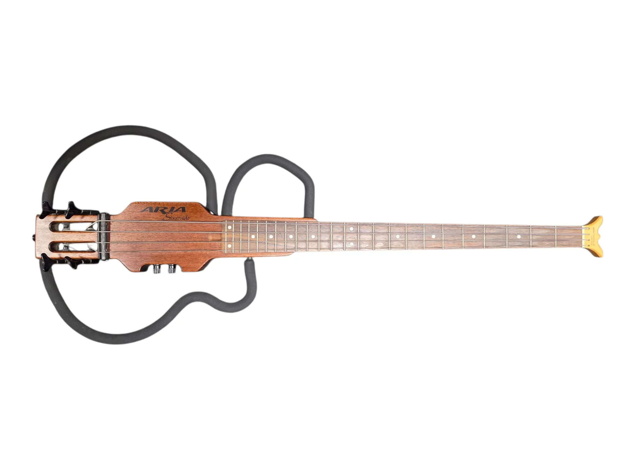 Aria Sinsonido Silent Fretless Bass - Image 3