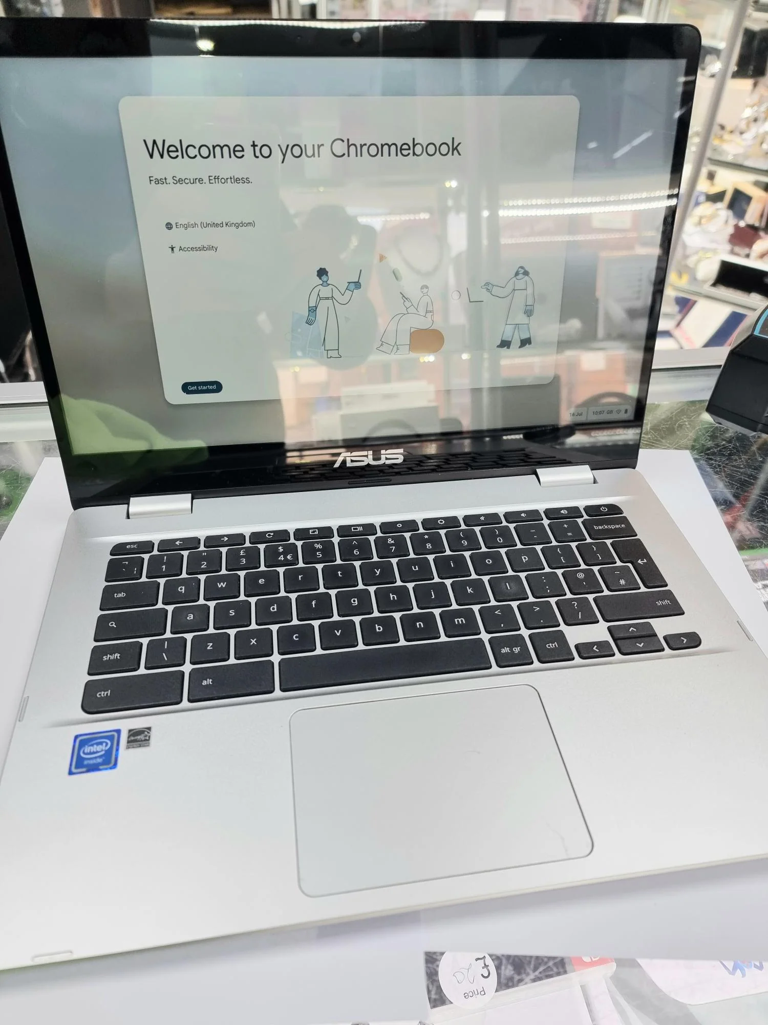 ASUS Chromebook Intel Celeron Touchscreen - Image 4