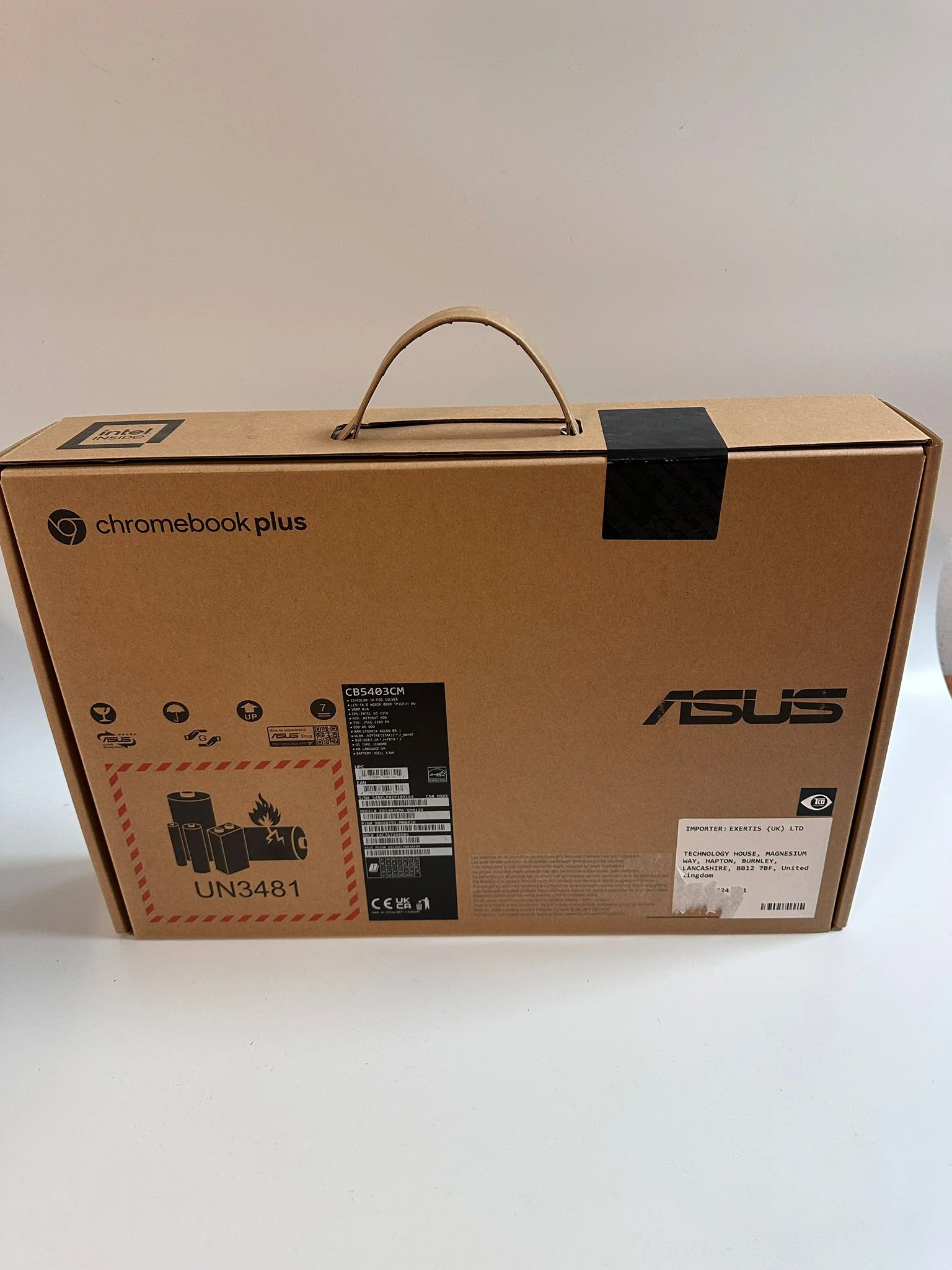 ASUS Chromebook Plus CB5403CM - Intel U5 115U - 8GB RAM - 256GB SSD - Image 3