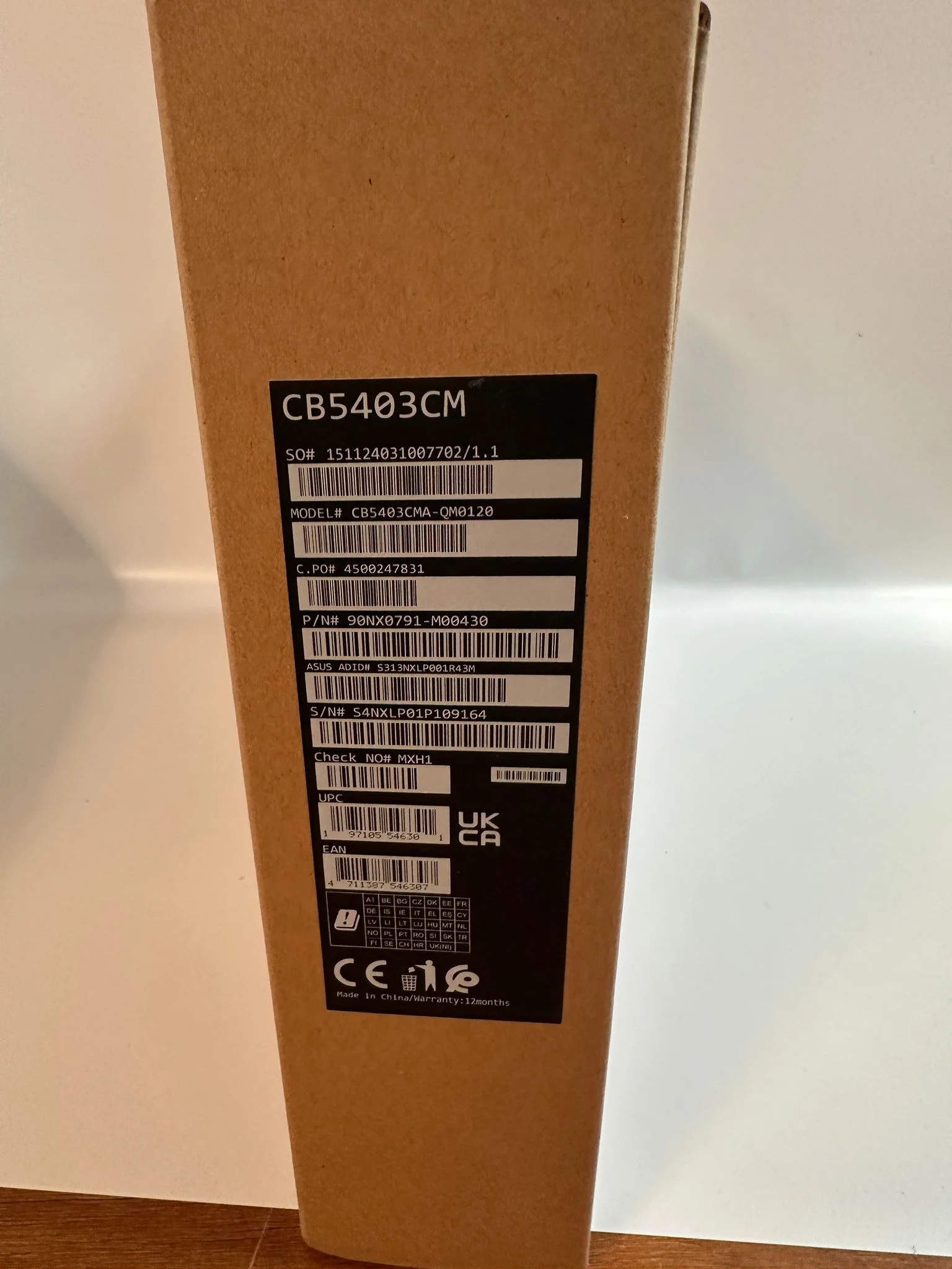 ASUS Chromebook Plus CB5403CM - Intel U5 115U - 8GB RAM - 256GB SSD - Image 4
