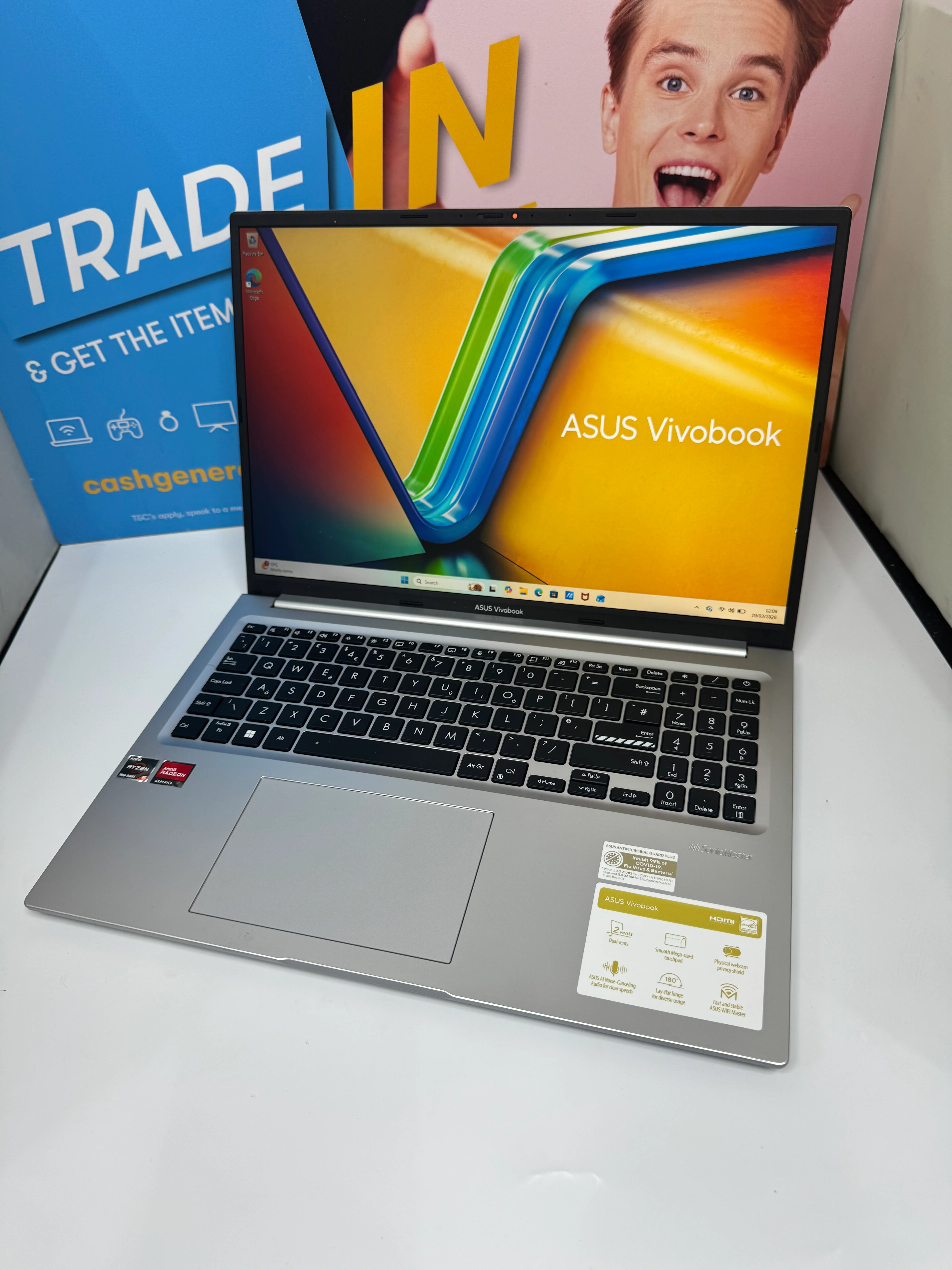 ASUS Vivobook 16 - MY1605Y - 512GB SSD - 8GB RAM