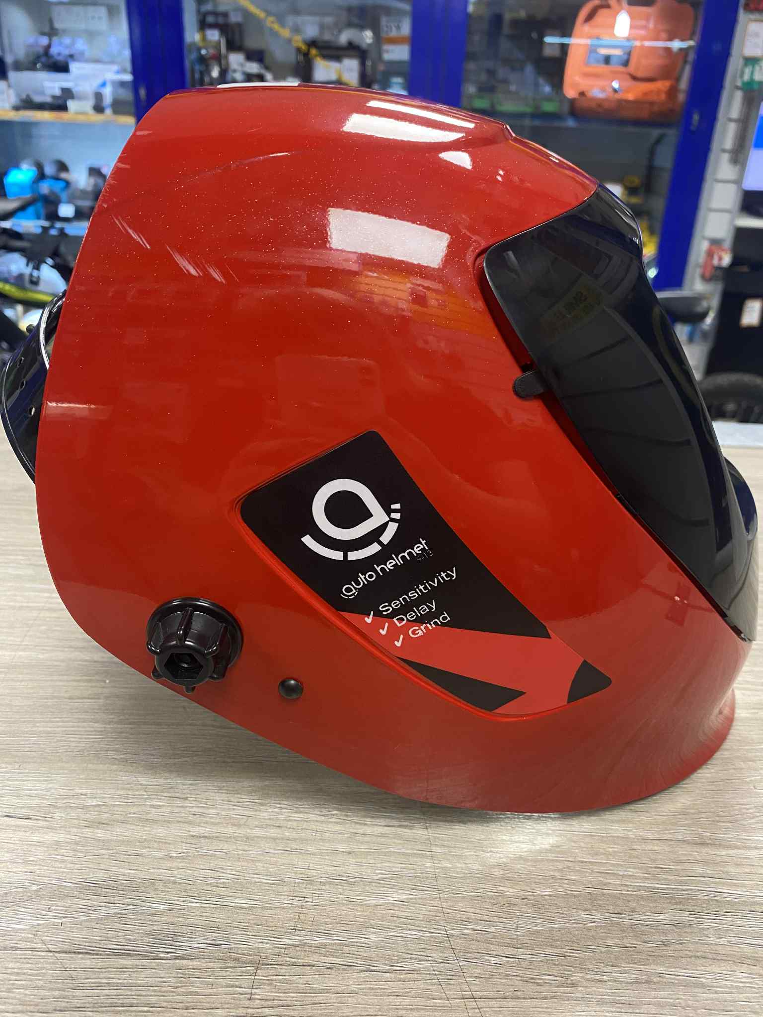 * AUTO HELMET RED - Image 2