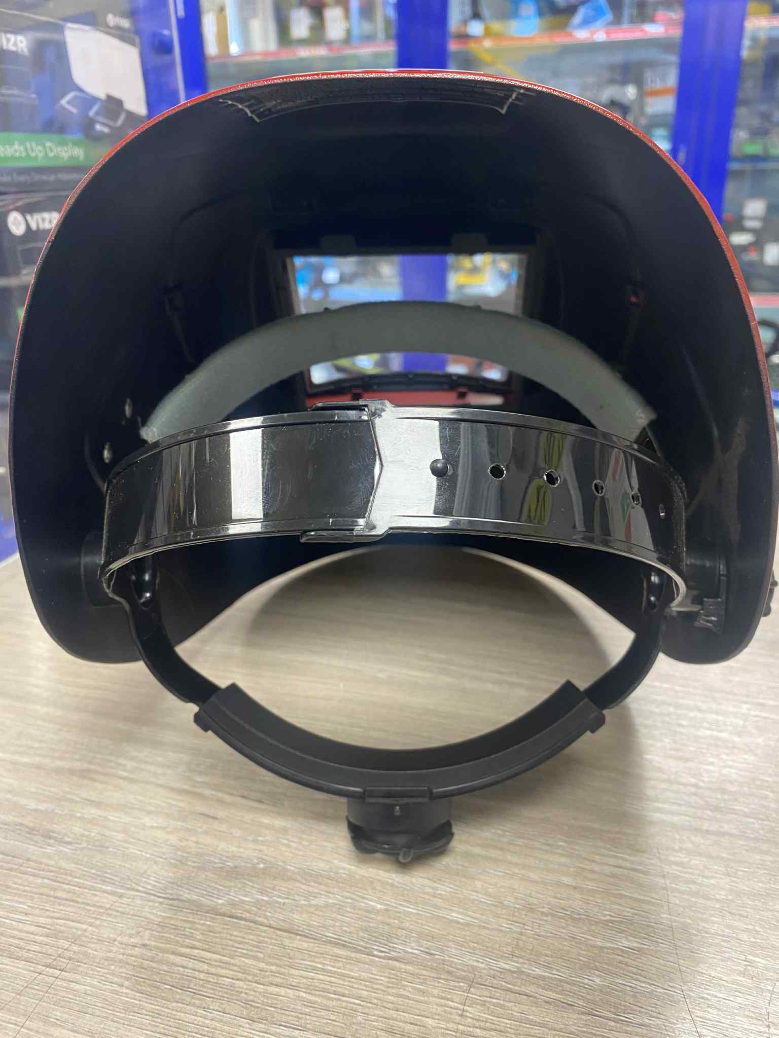 * AUTO HELMET RED - Image 3