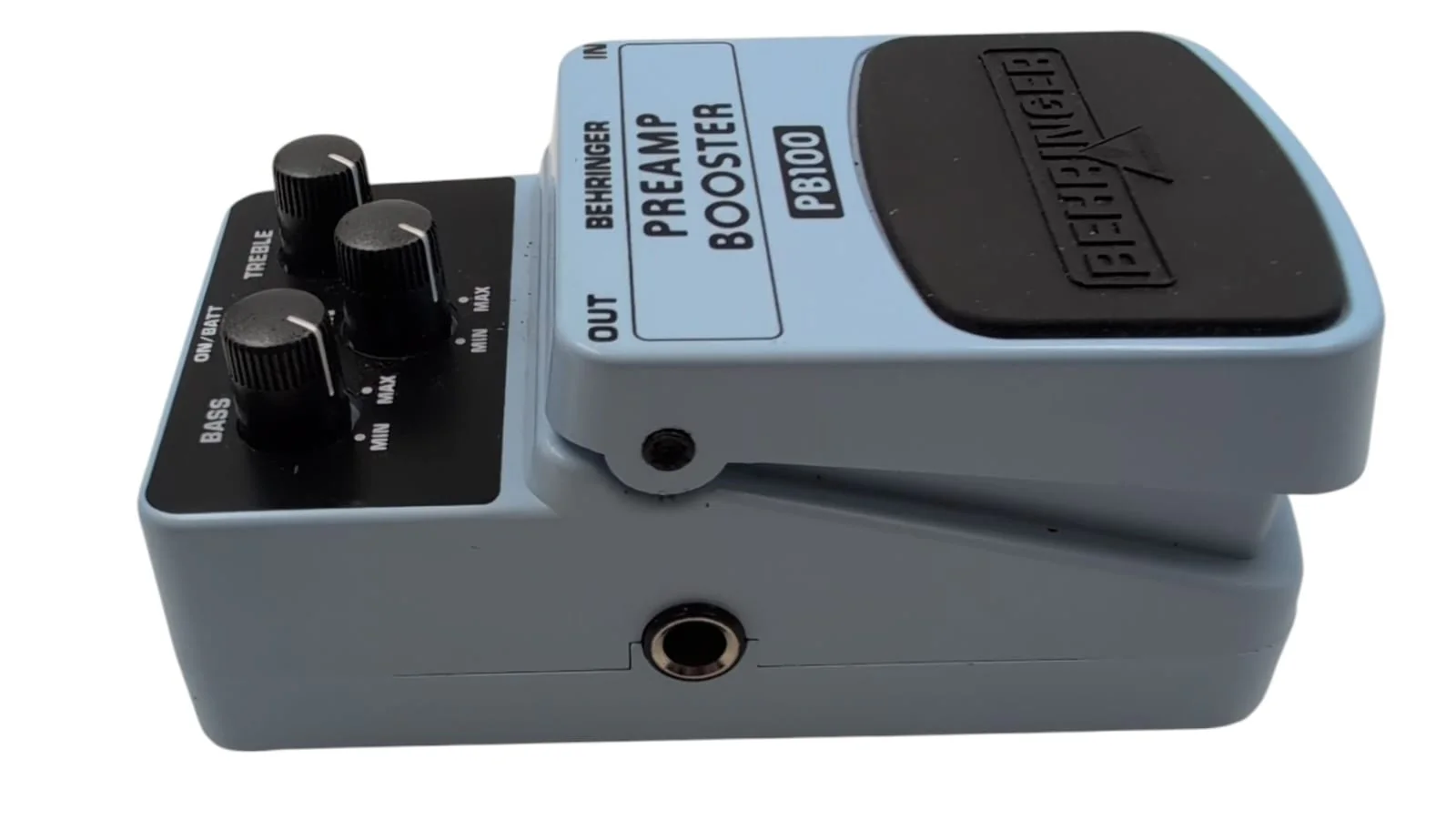 Behringer Preamp Booster PB100 Foot Pedal Blue (No Power Adapter) "Collection Only" - Image 2