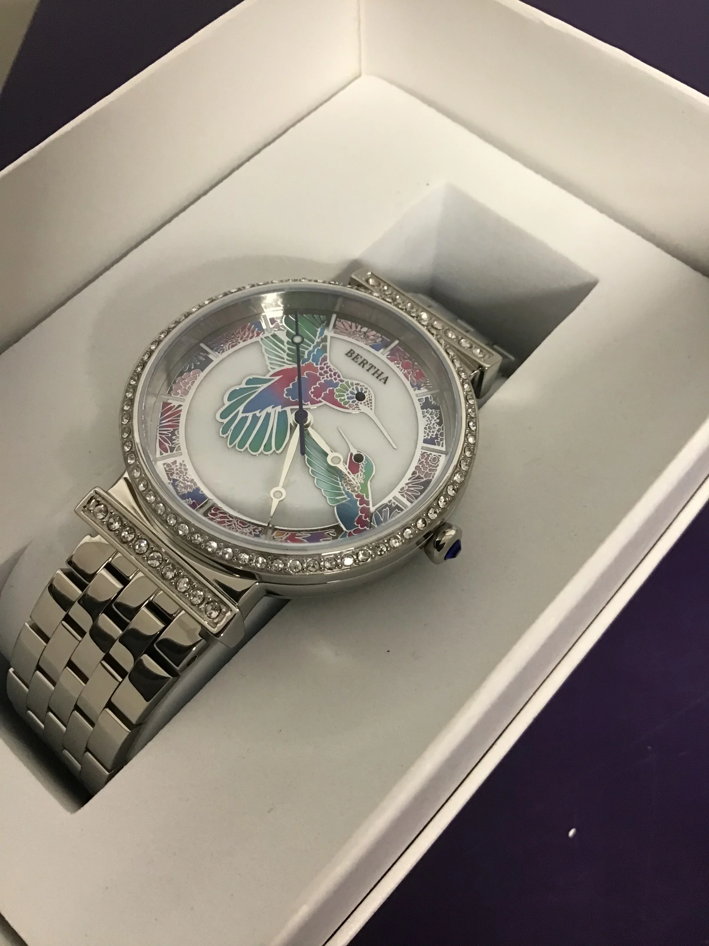 Bertha Women's Emily Mother-Of-Pearl Watch - Image 2