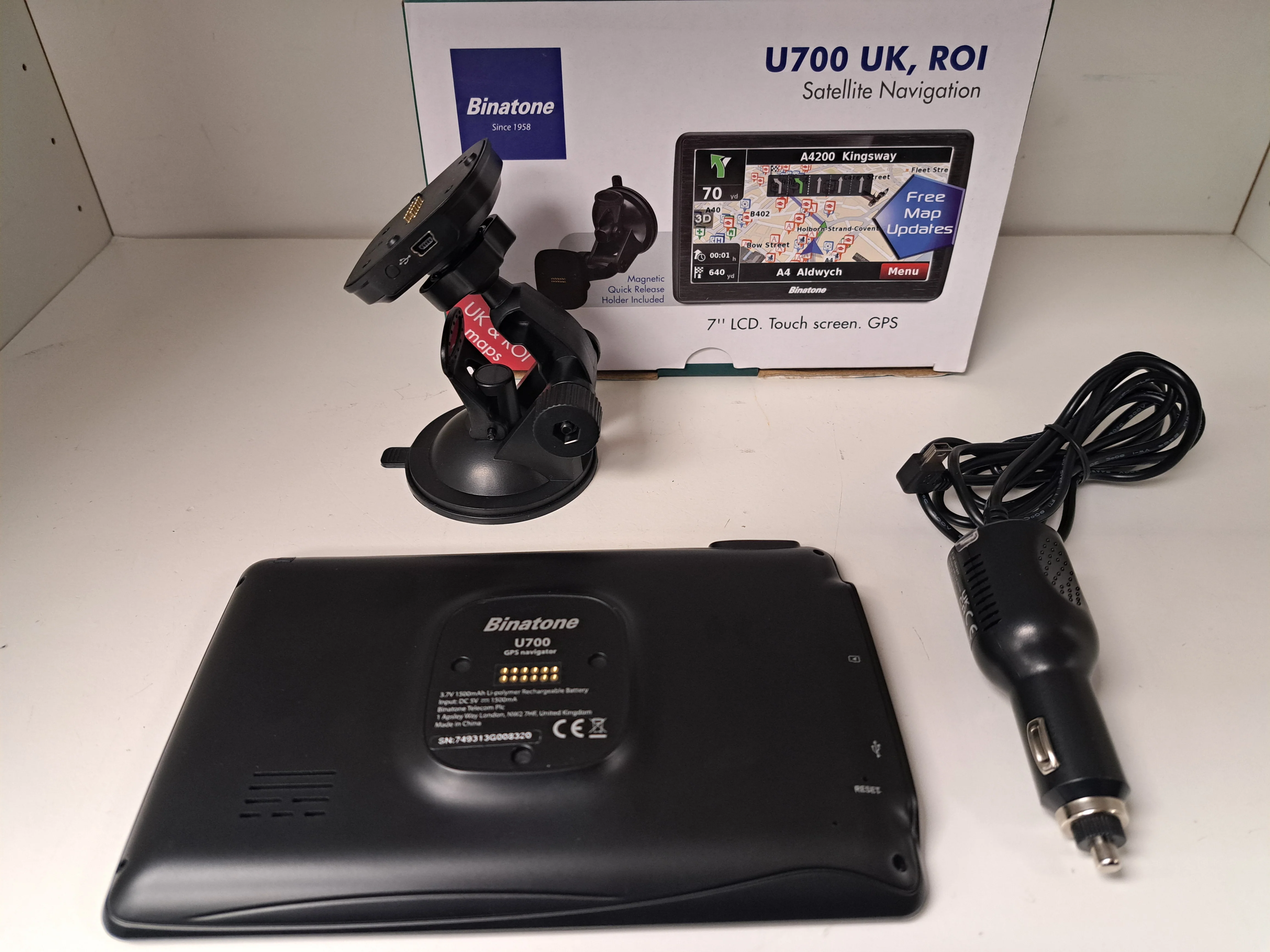 Binatone U700 7" Sat Nav UK/ROI - Great Yarmouth - Image 3