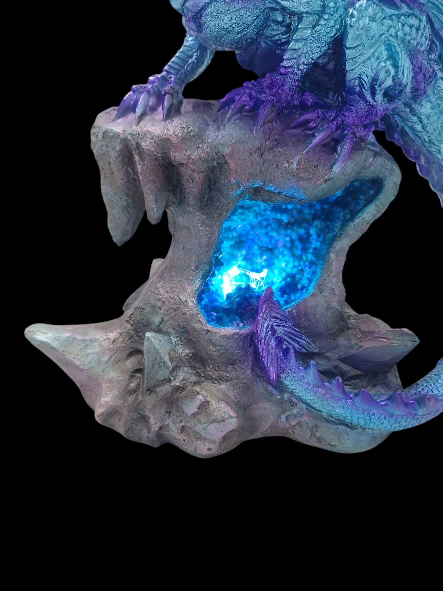 Blue dragon LED statute Decorative Ornament **BRAND NEW BOXED** - Image 3