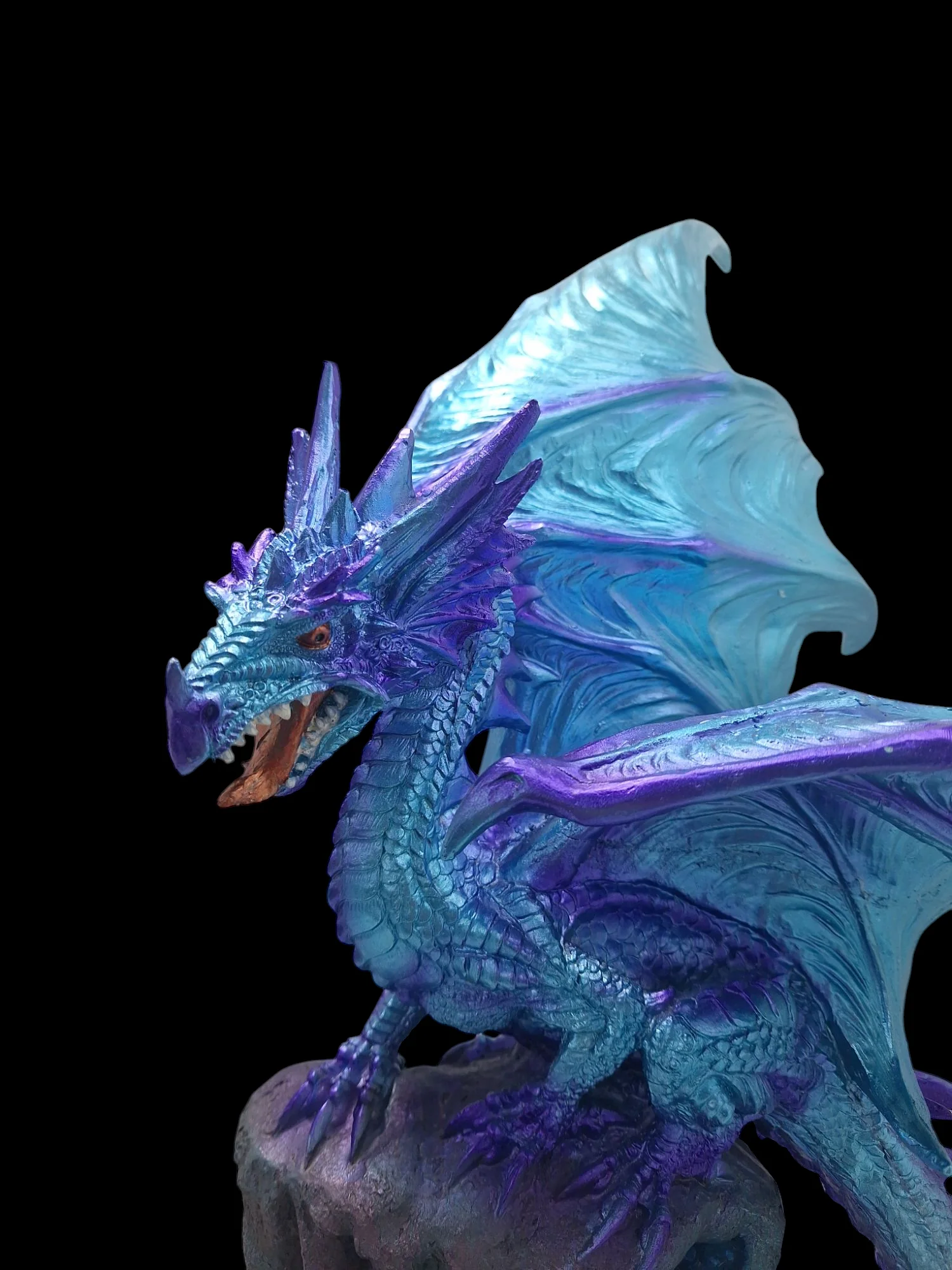 Blue dragon LED statute Decorative Ornament **BRAND NEW BOXED** - Image 4