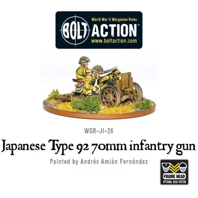 Bolt Action Japanese Type 92 70mm Infantry Gun - Image 3