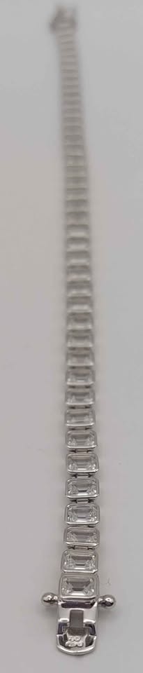 **BRAND NEW** 925 silver bracelet 11.8g 8.5" boxed - Image 3