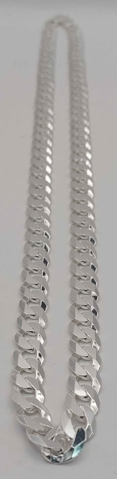 * BRAND NEW * 925 silver Curb Style Chain 53.34g 24" boxed full hallmarked - Image 2