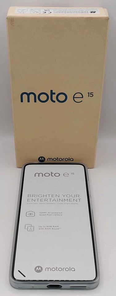 Motorola Moto E15 (2GB + 64GB) Denim Blue Unlocked *BRAND NEW Opened In shop*