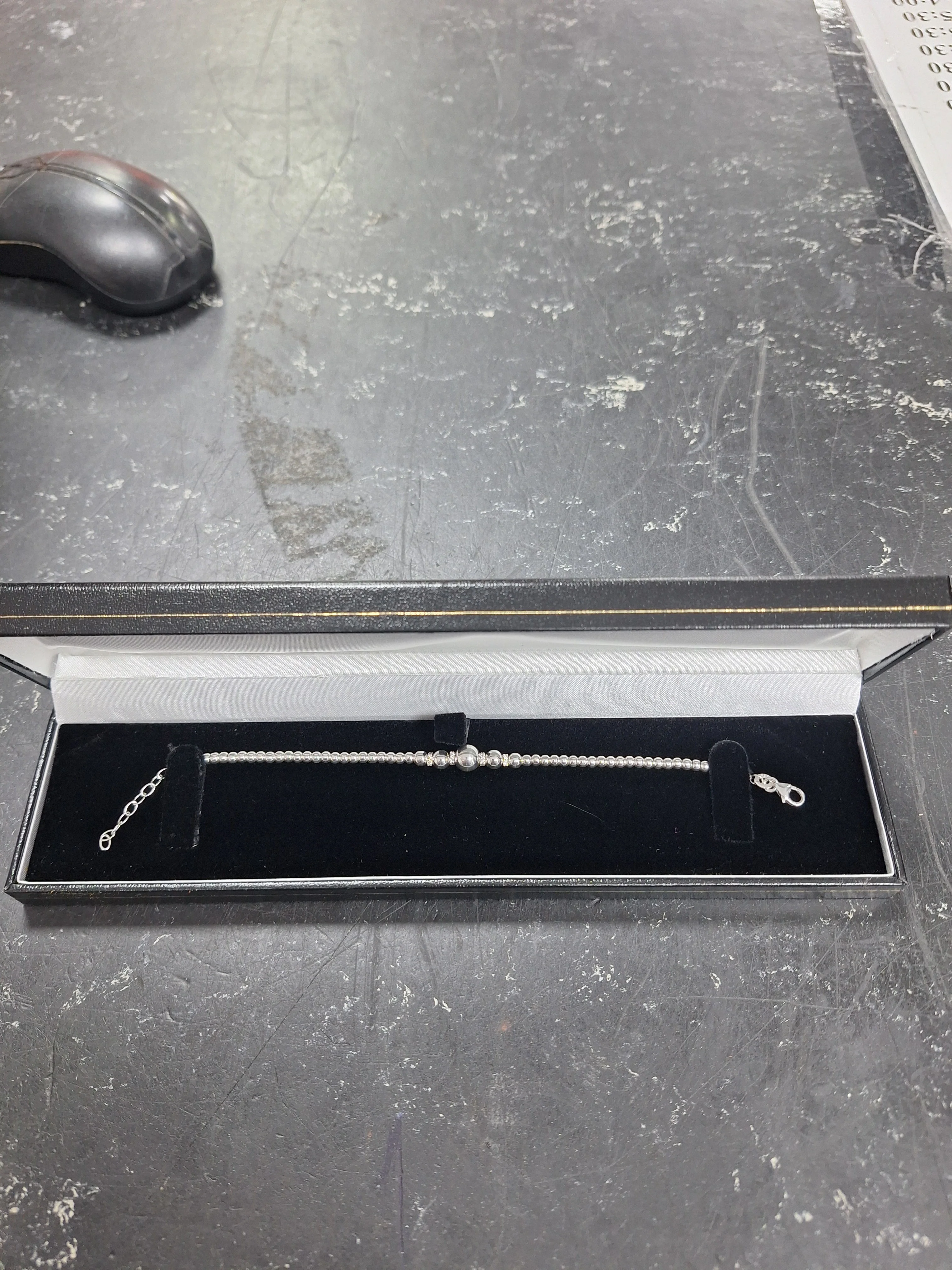 BRAND NEW  SIVER BRACELET (925) WEIGHT 4.3G LENGHT 7.5 " - Image 2