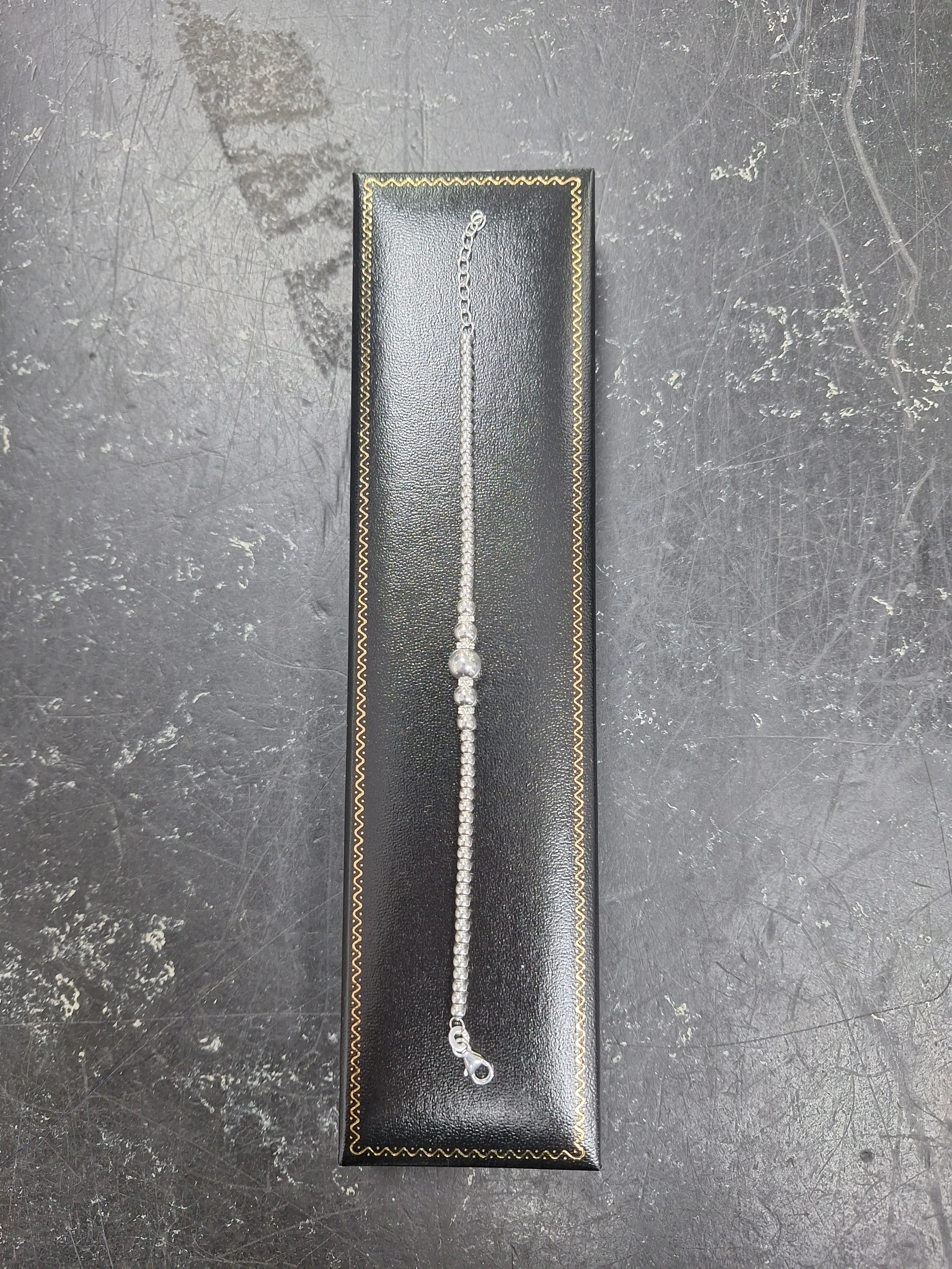 BRAND NEW  SIVER BRACELET (925) WEIGHT 4.3G LENGHT 7.5 " - Image 4