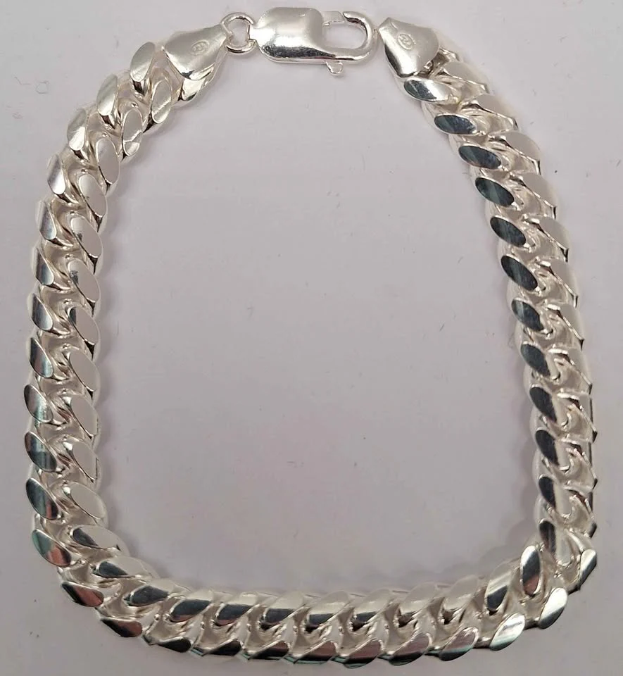 *BRAND NEW* Thick 925 Silver Bracelet - Weight 38.5G - Length 8.5" - Image 2