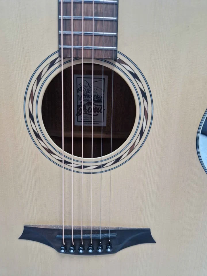 Bromo baa2 72382 accustic guitar with bag (COLLECTION ONLY) - Image 3